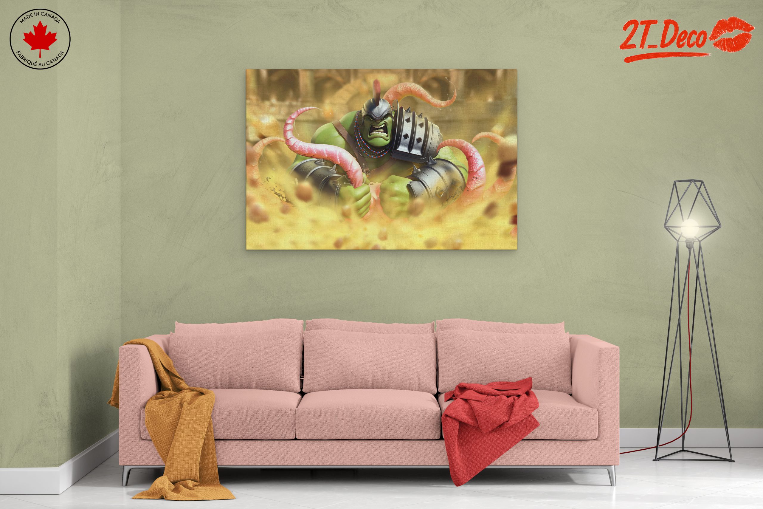 Fierce Anime Character in Epic Battle Scene - Image 2