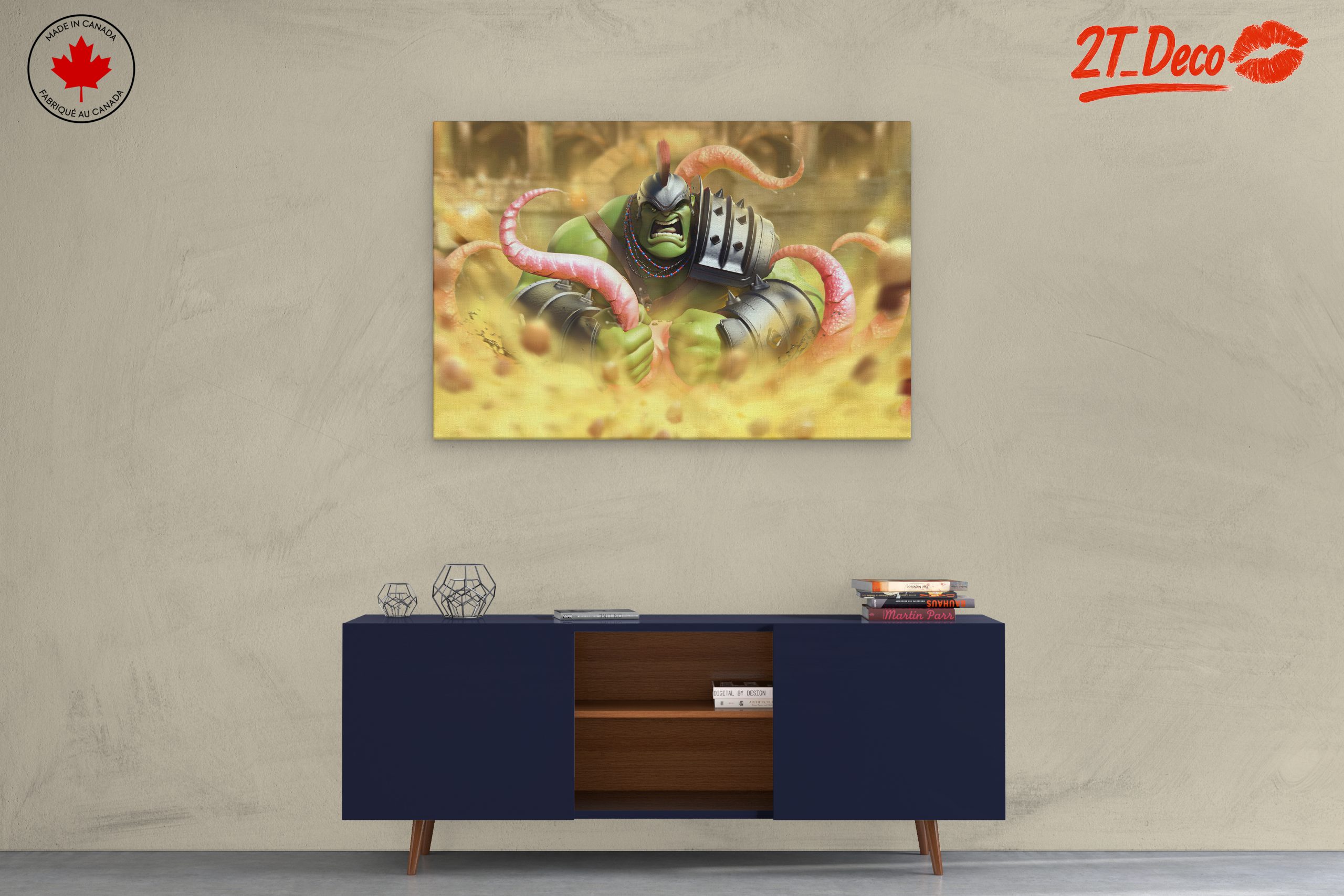 Fierce Anime Character in Epic Battle Scene - Image 3