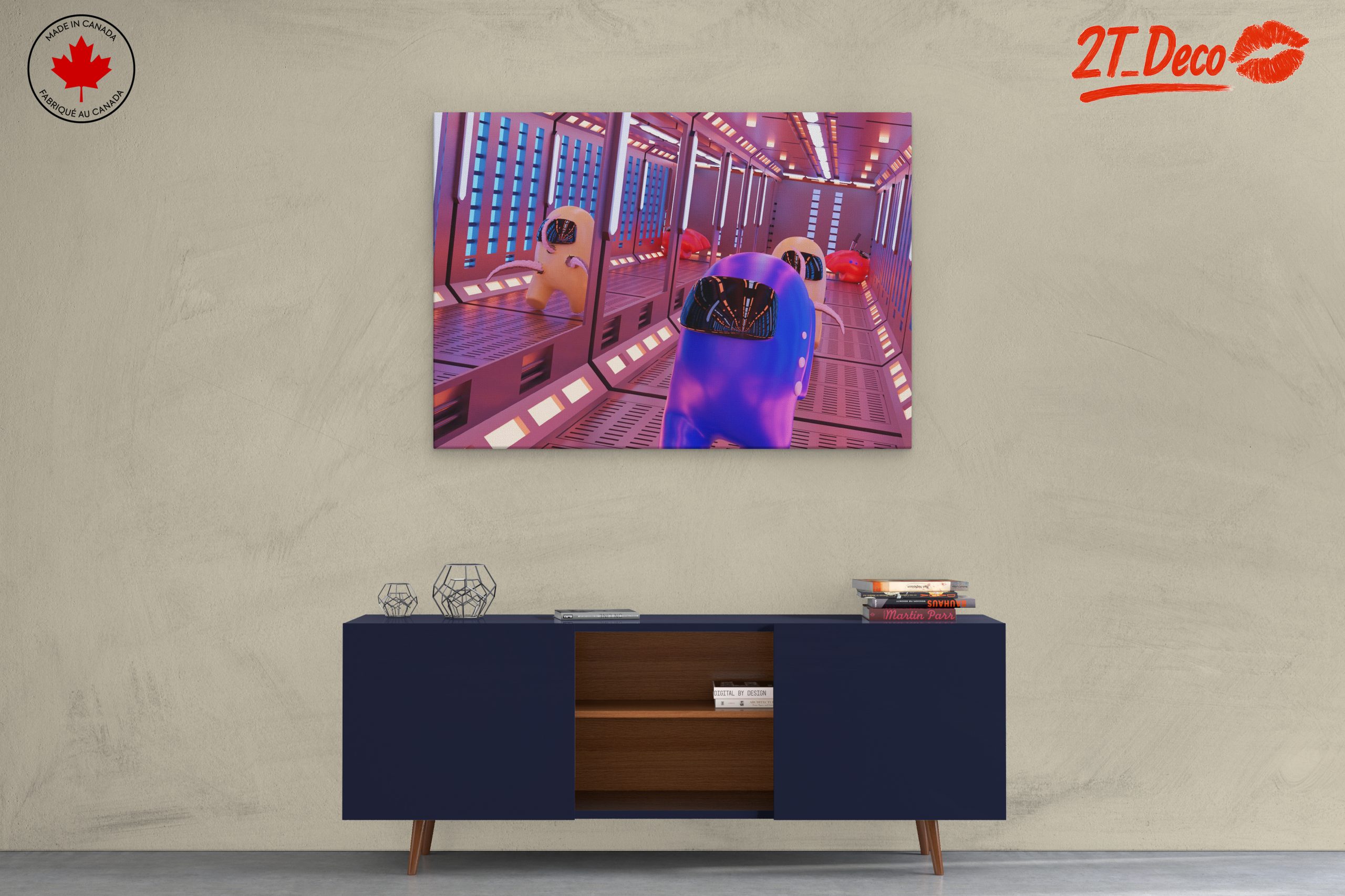Among Us Game Characters in Space Environment - Image 3