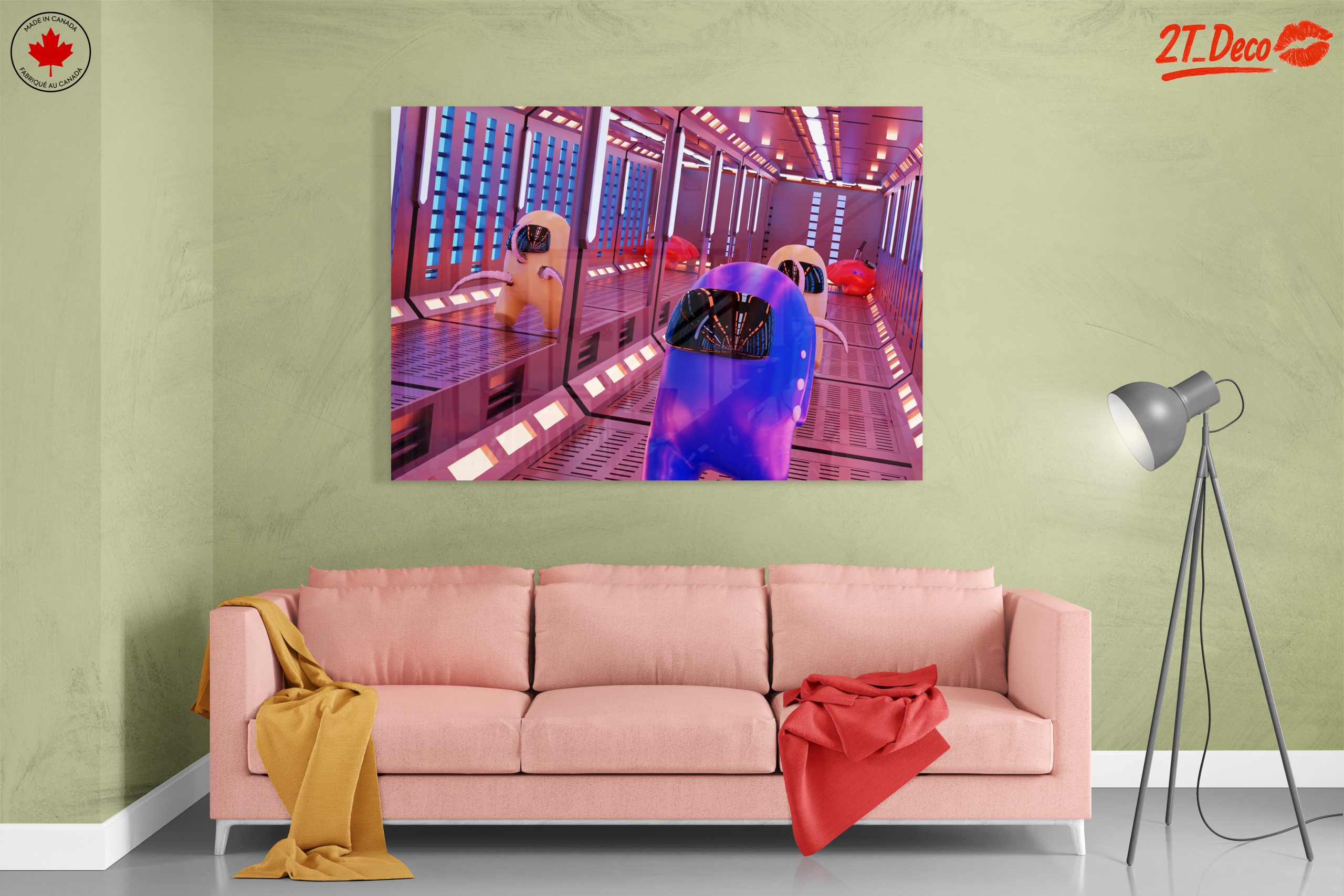 Among Us Game Characters in Space Environment - Image 7