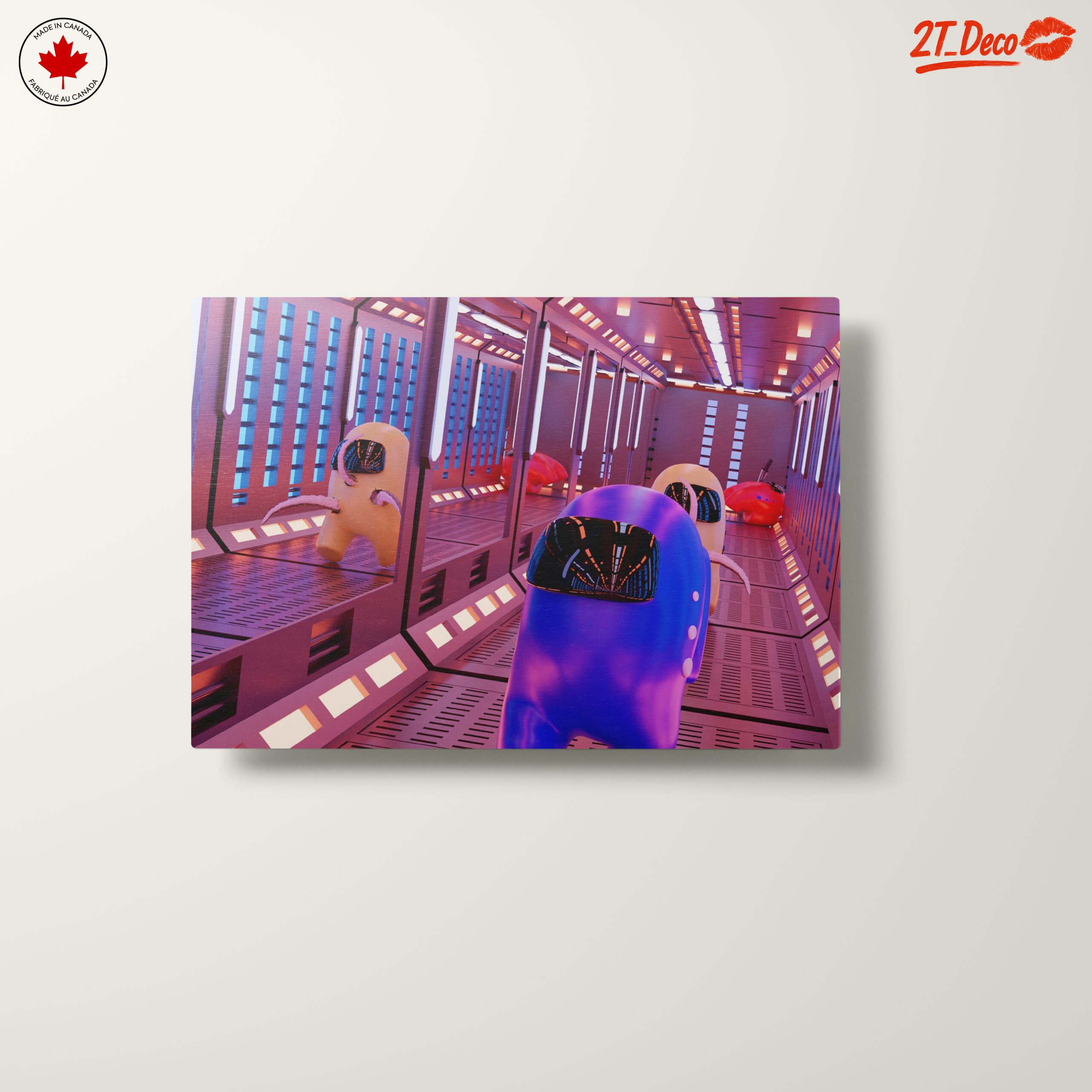 Among Us Game Characters in Space Environment - Image 10