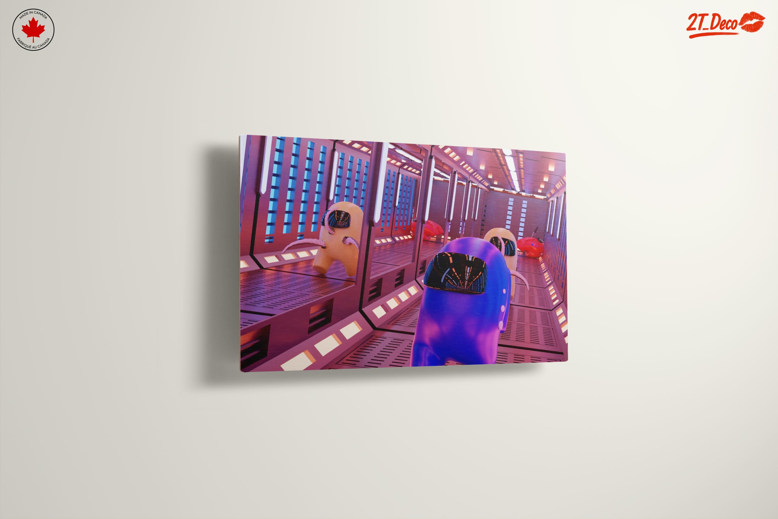 Among Us Game Characters in Space Environment - Image 13