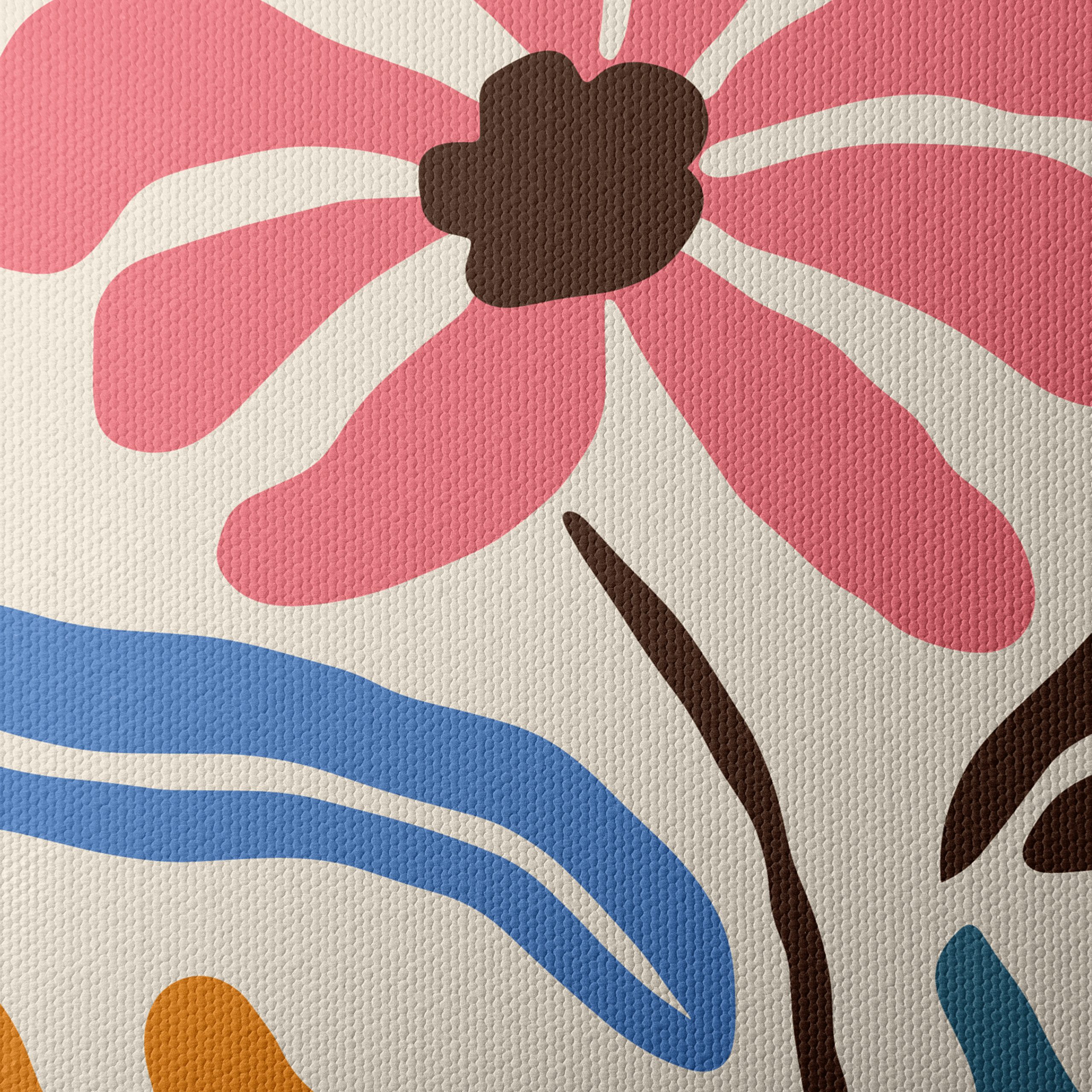Colorful Botanical Abstract Artwork 3 - Image 4