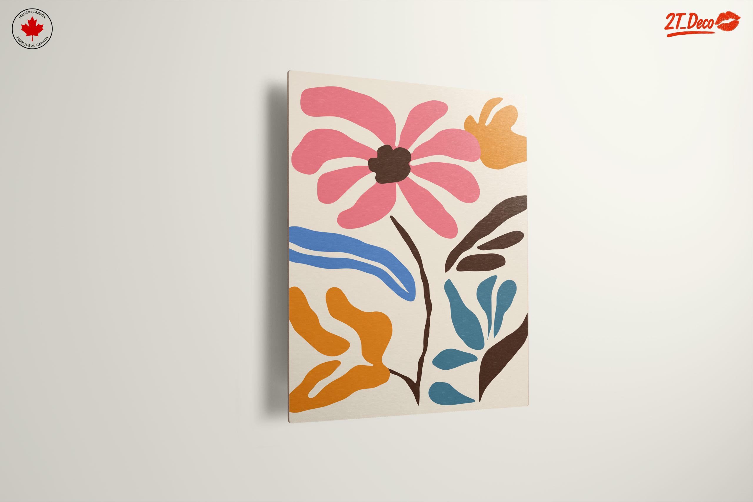 Colorful Botanical Abstract Artwork 3 - Image 13
