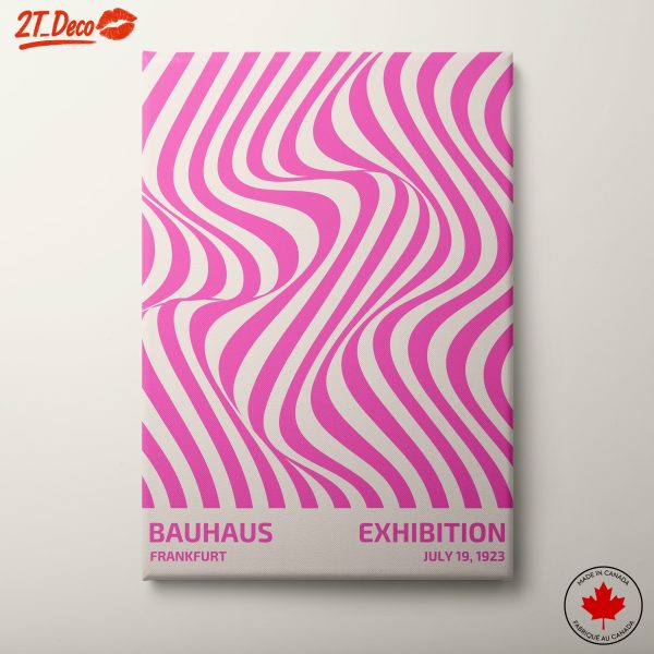 Bauhaus Exhibition Featuring Waves