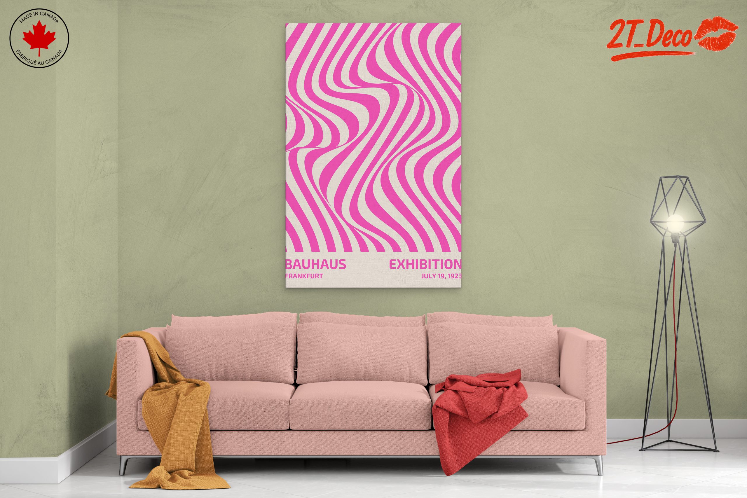 Bauhaus Exhibition Featuring Waves - Image 2