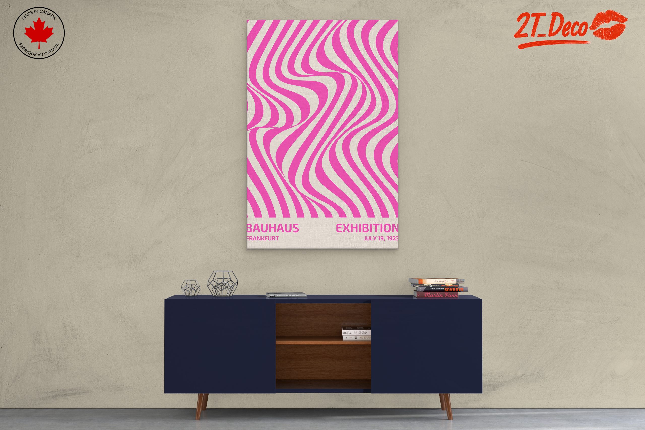 Bauhaus Exhibition Featuring Waves - Image 3