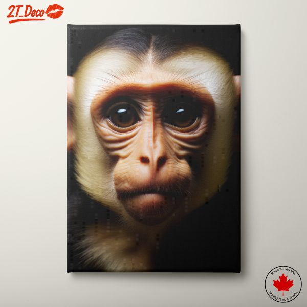 Close-Up of a Monkey Portrait
