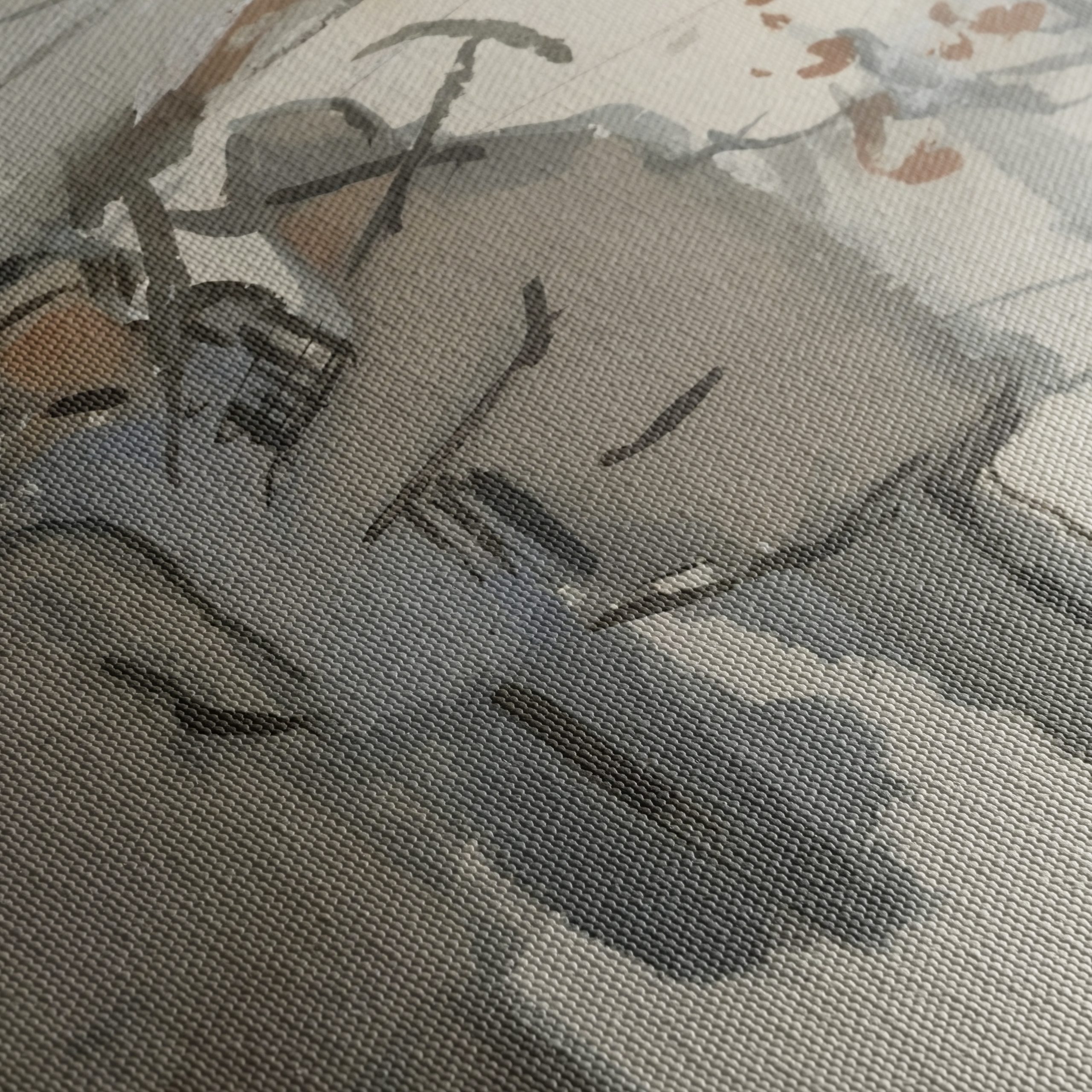 Serene Winter Landscape with Figures - Image 5