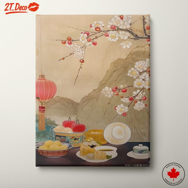 Elegant Abstract Food Still Life