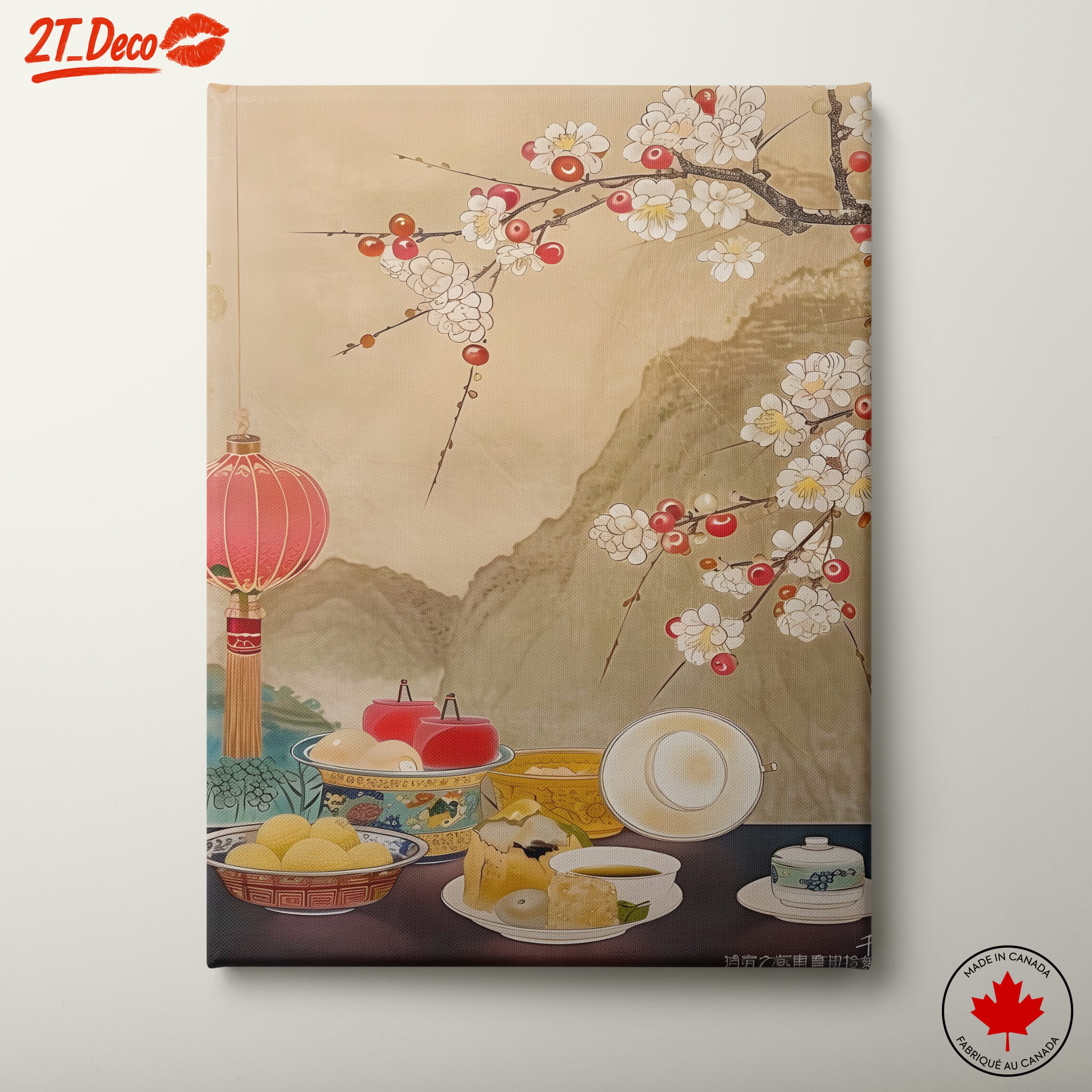 Elegant Abstract Food Still Life