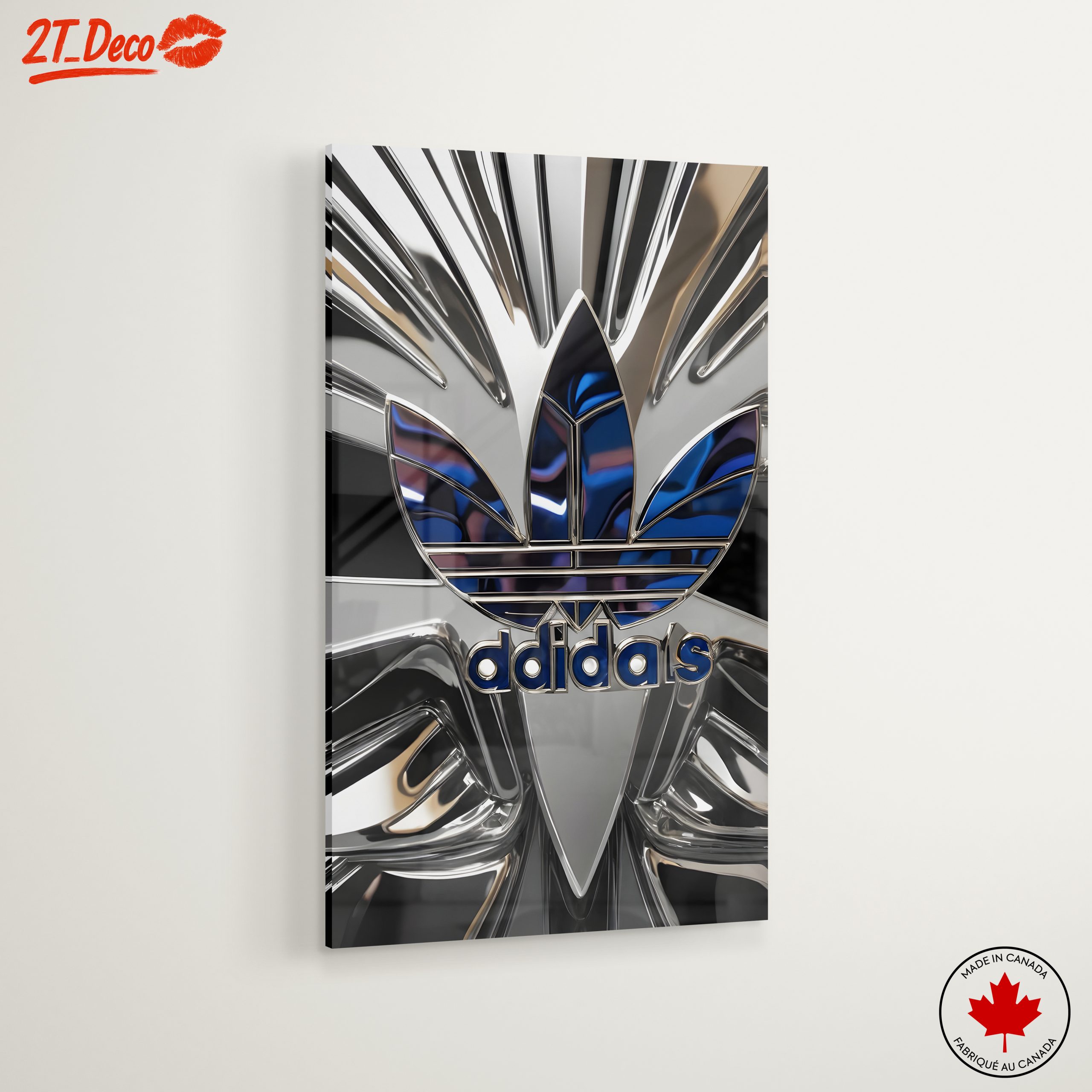 Stylized Adidas Brand Logo Art - Image 6