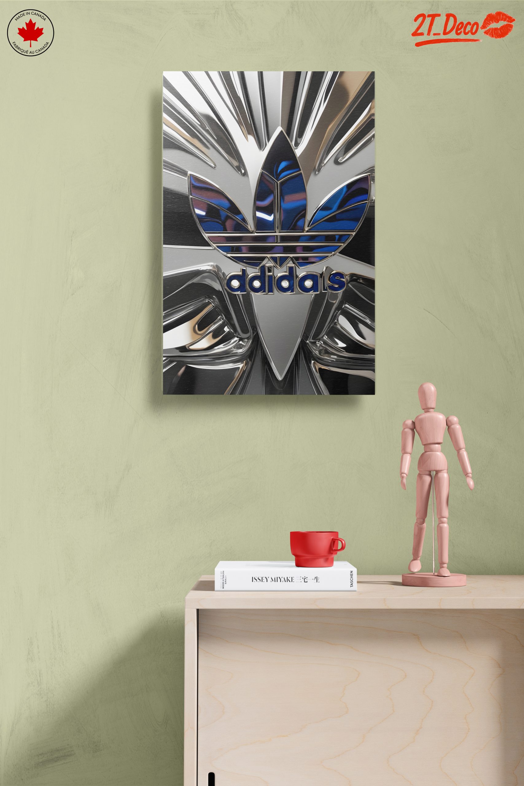 Stylized Adidas Brand Logo Art - Image 14