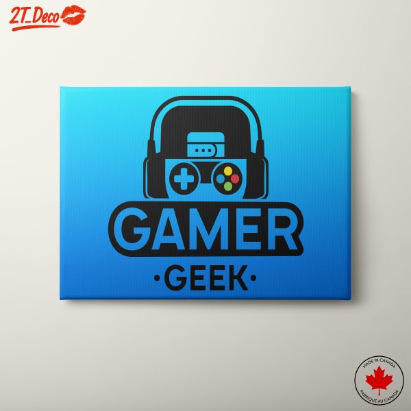 Gamer Geek Retro Gaming Art