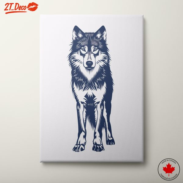 Stylized Wolf Artwork 2