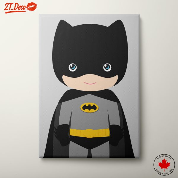 Stylized Batman Character Art