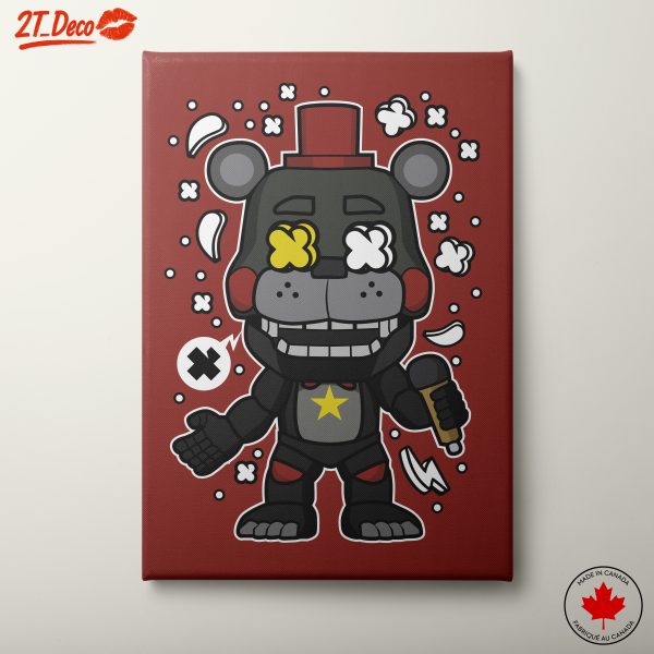 Cute Cartoon Style Bear Character Art