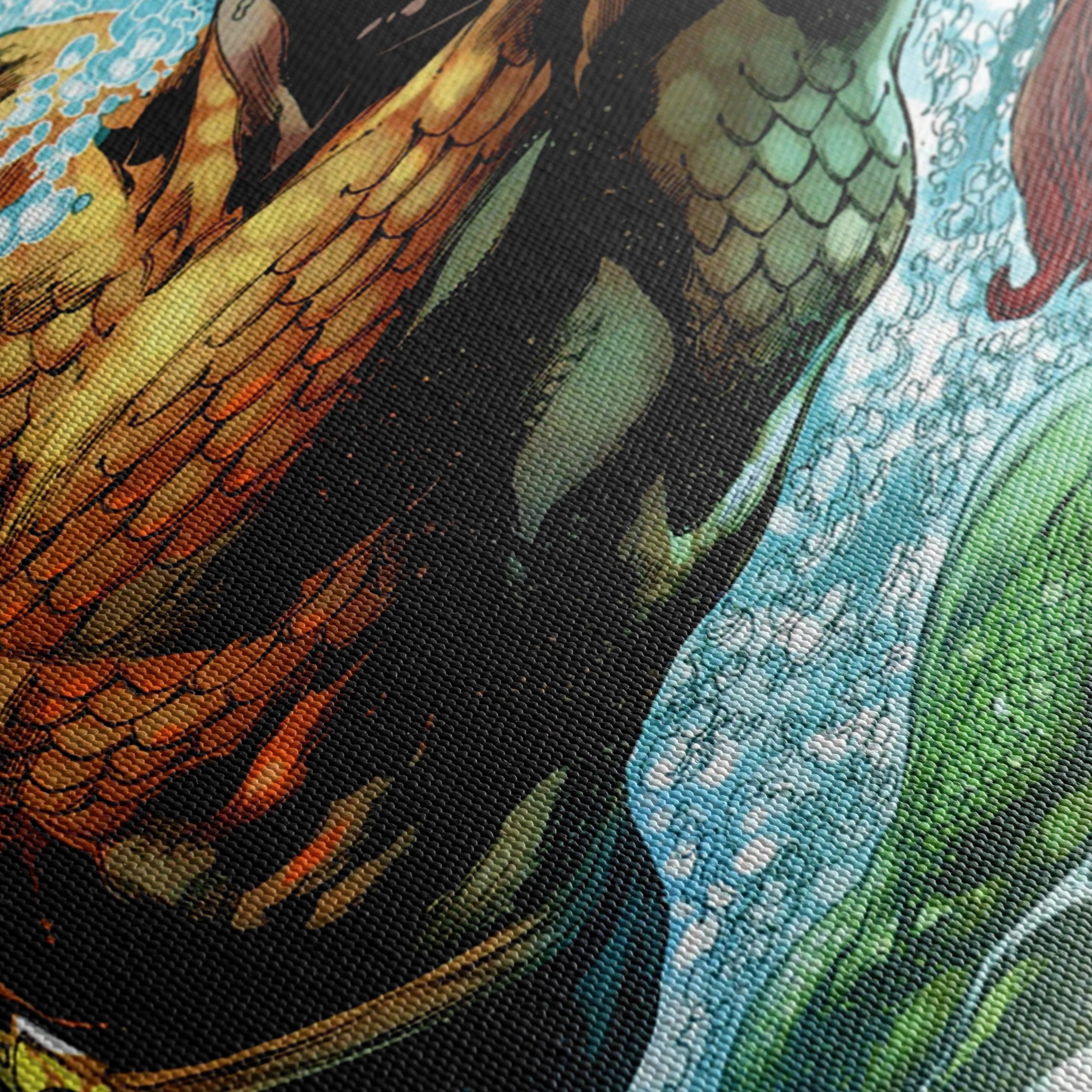 Dynamic Aquaman Artwork Featuring Ocean Adventure - Image 5