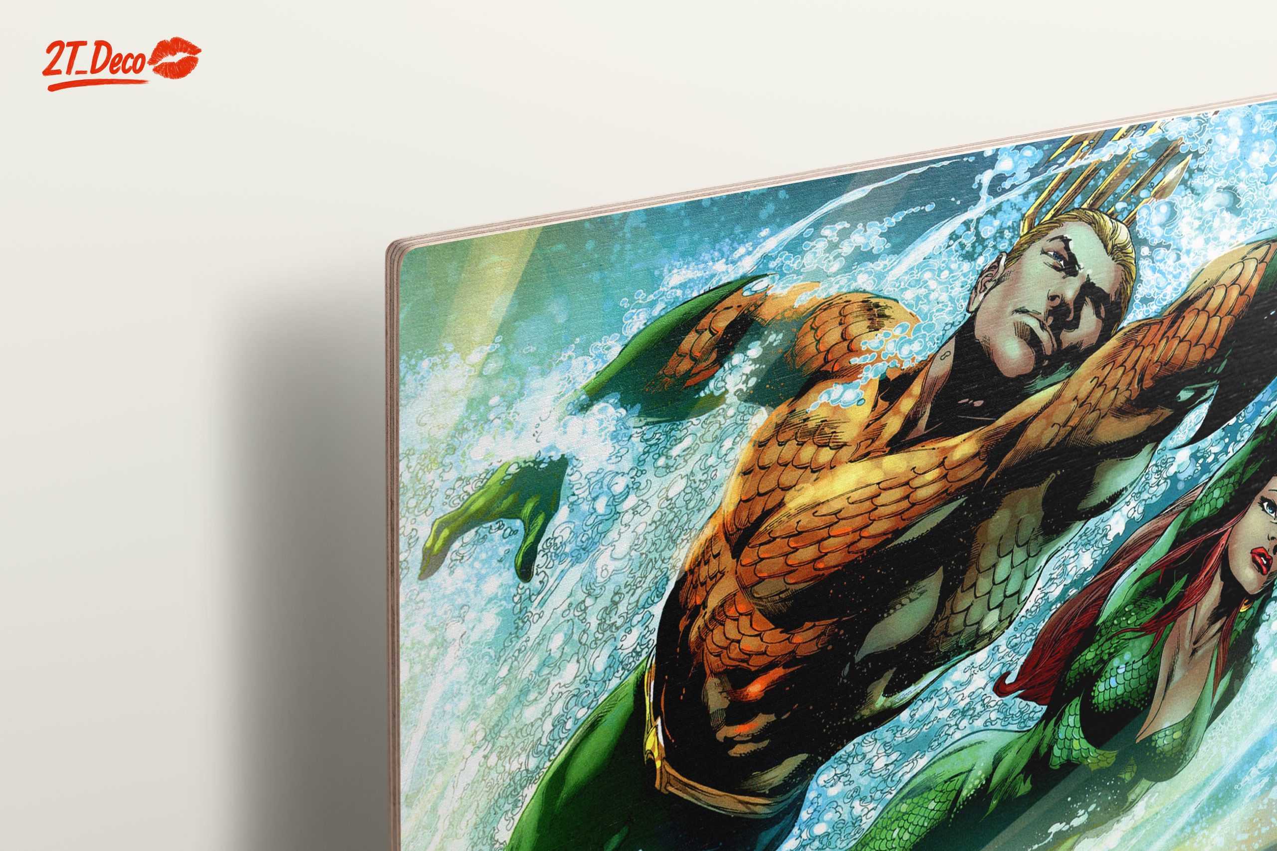 Dynamic Aquaman Artwork Featuring Ocean Adventure - Image 15