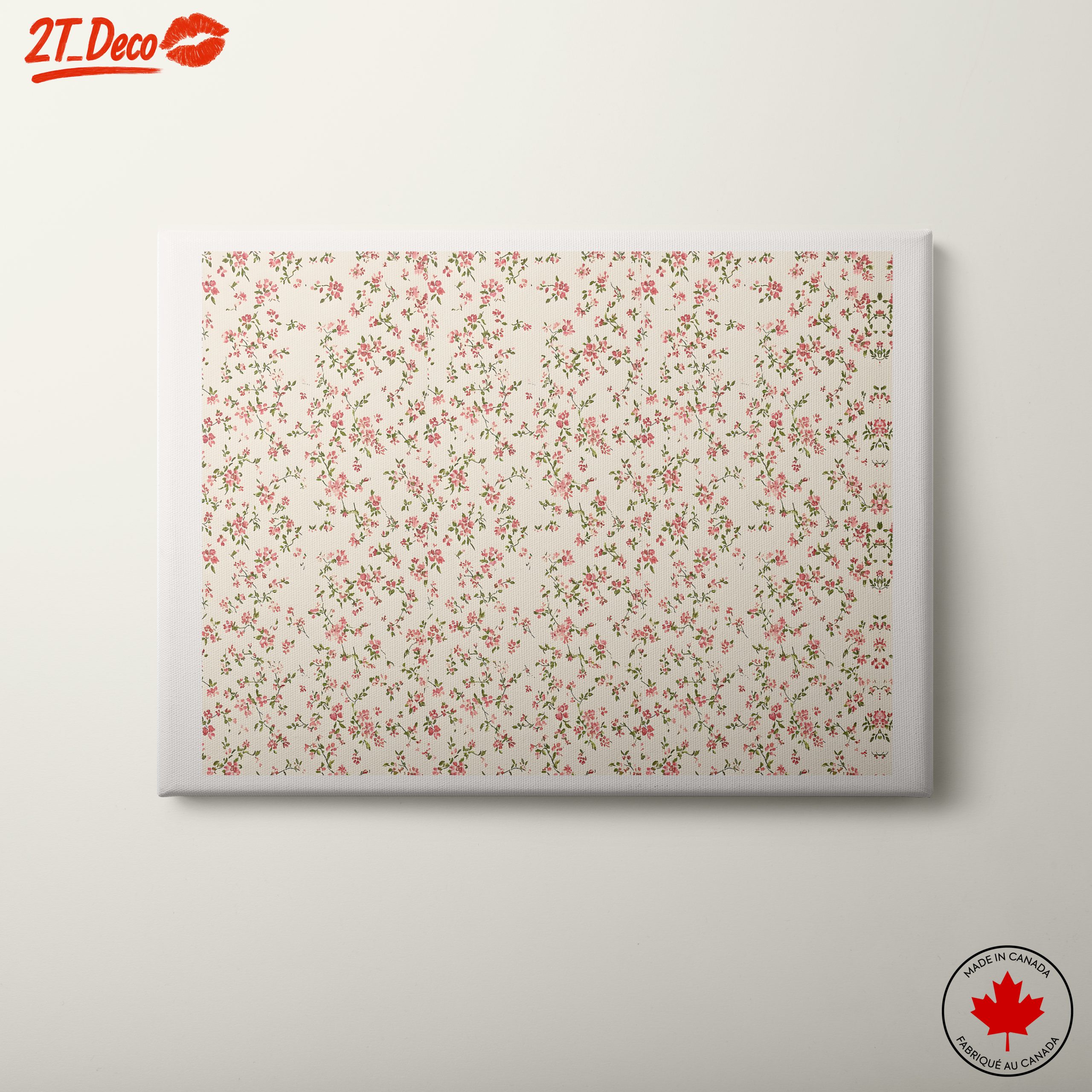 Delicate Floral Pattern for Home Decor