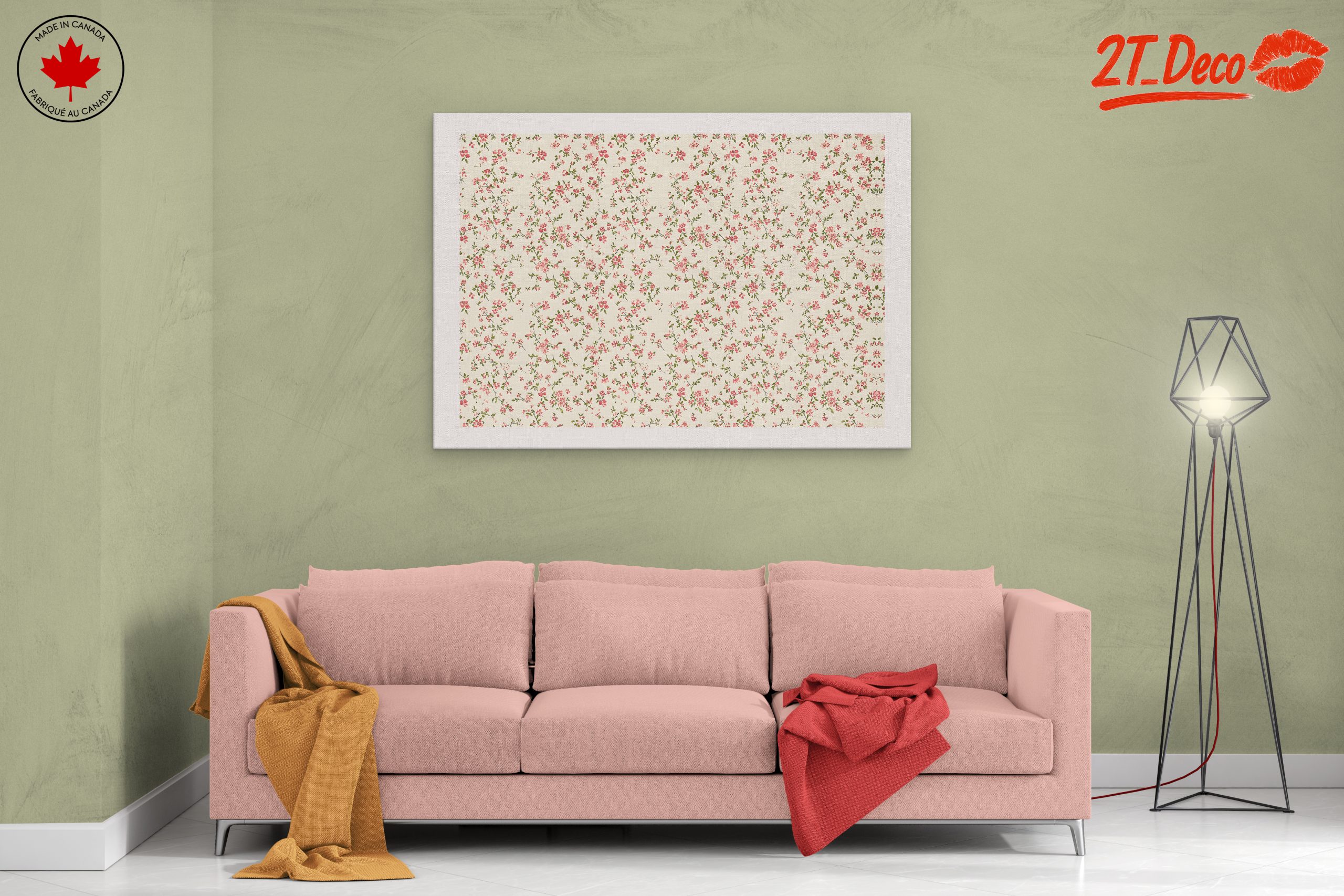 Delicate Floral Pattern for Home Decor - Image 2