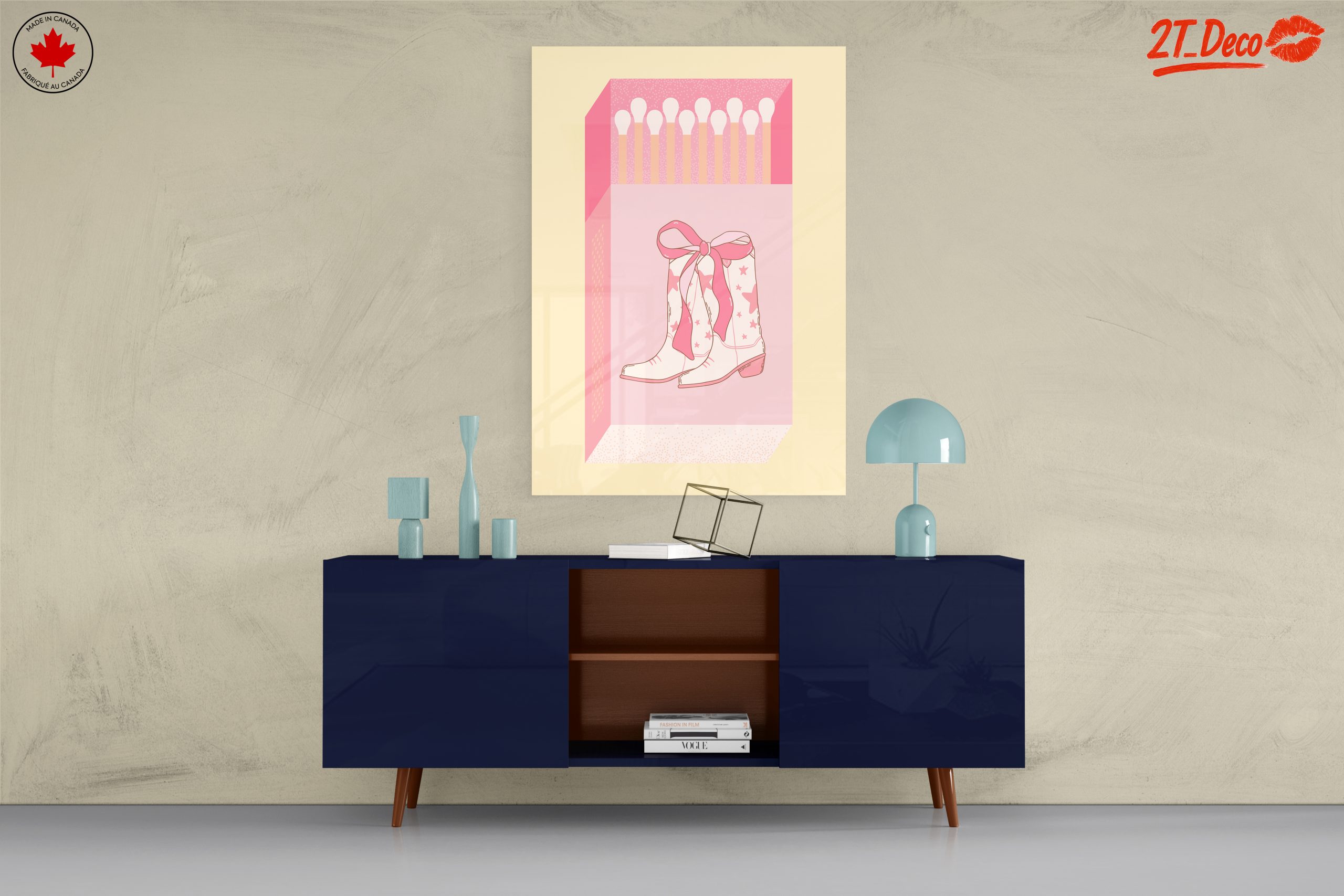 Stylish Western Boots Artwork - Image 8