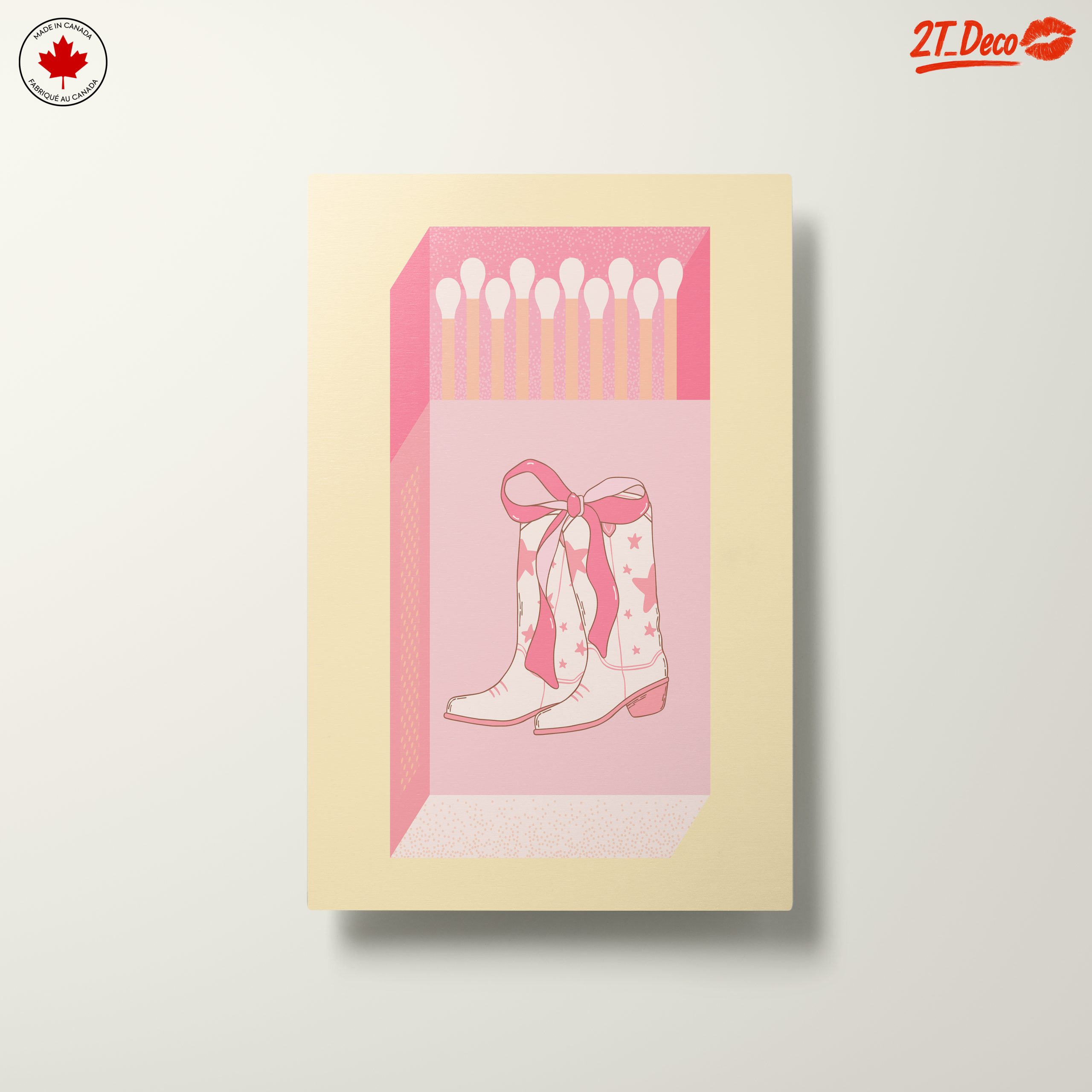 Stylish Western Boots Artwork - Image 10