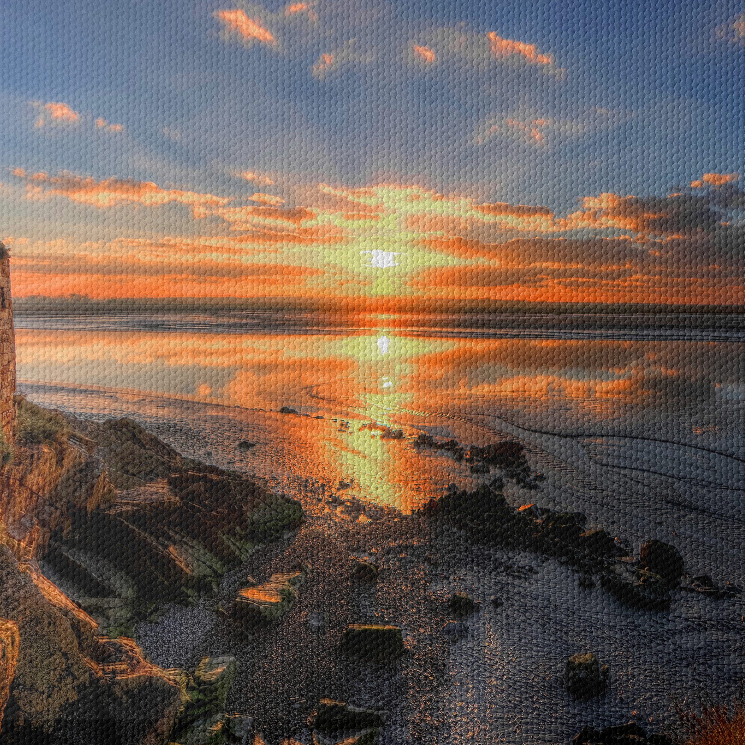 Sunset Over a Serene Coastline - Image 4