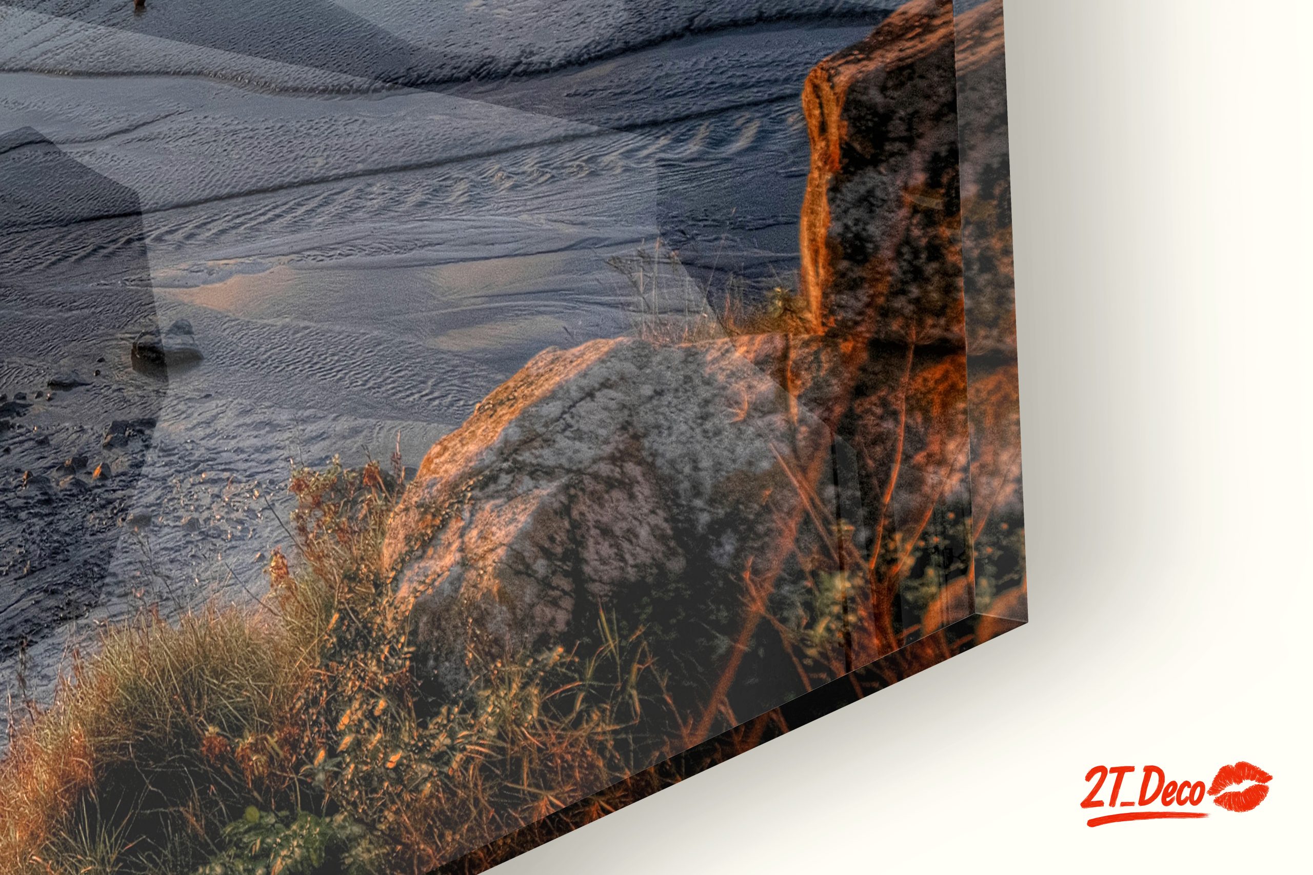 Sunset Over a Serene Coastline - Image 9