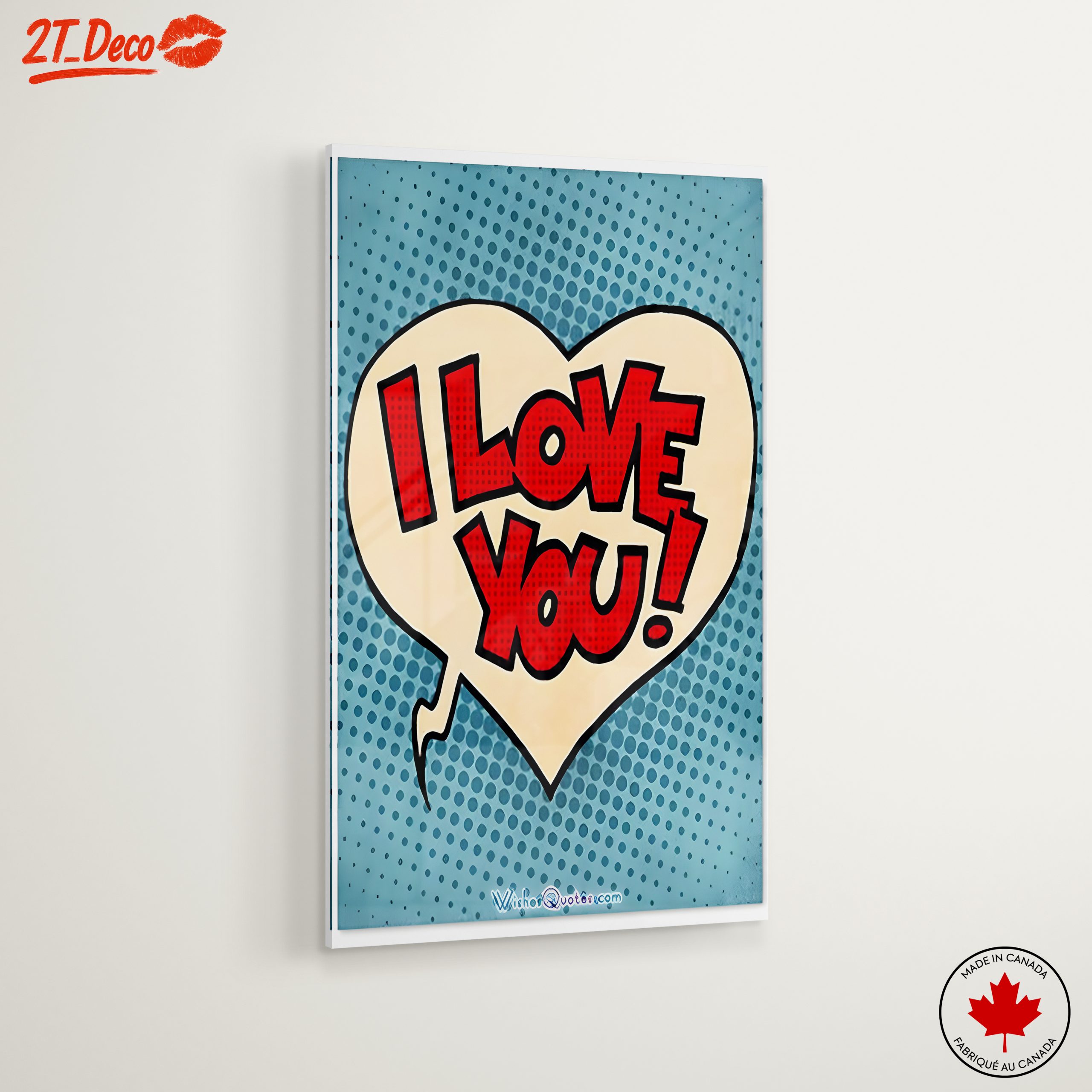 I Love You Pop Art Design - Image 6