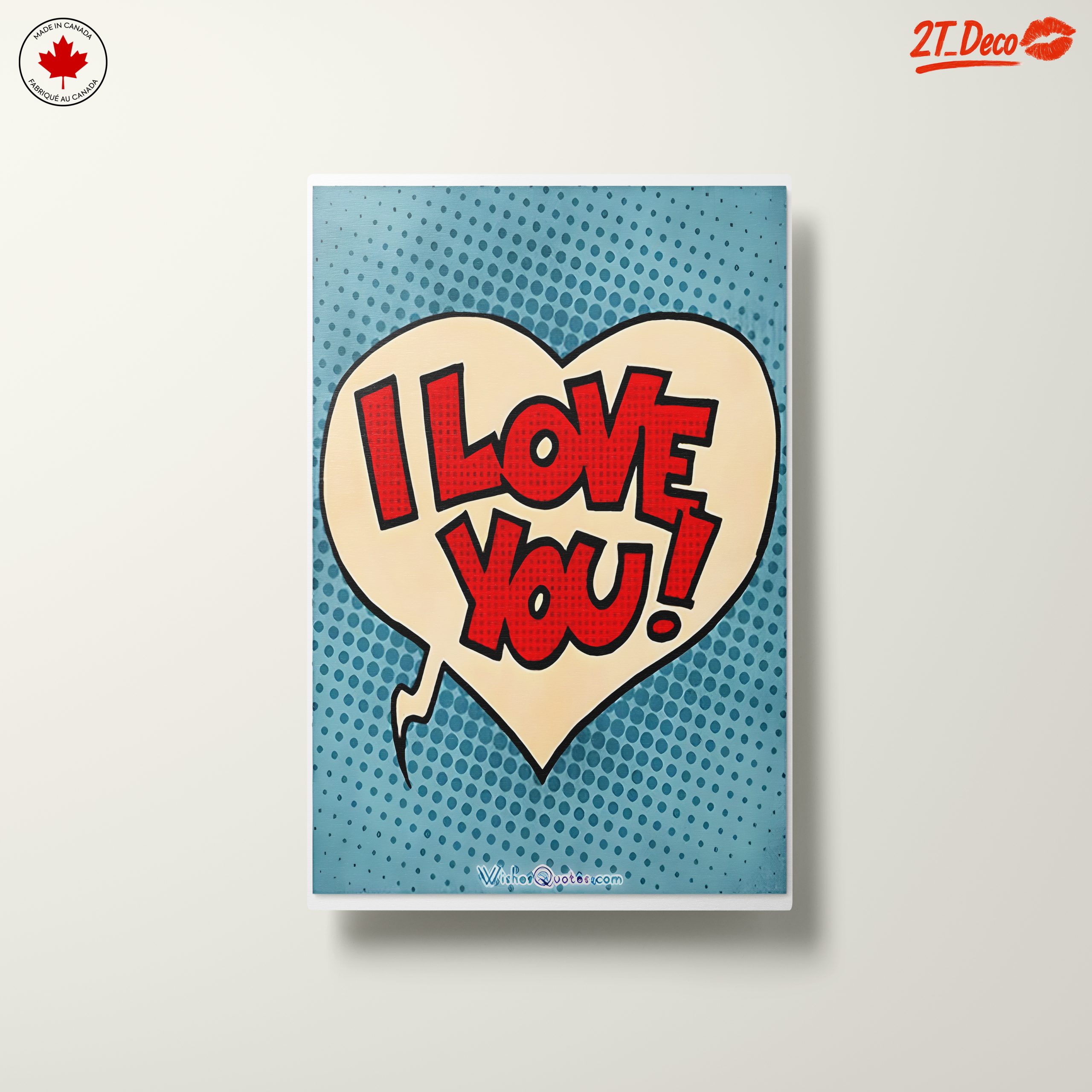 I Love You Pop Art Design - Image 10