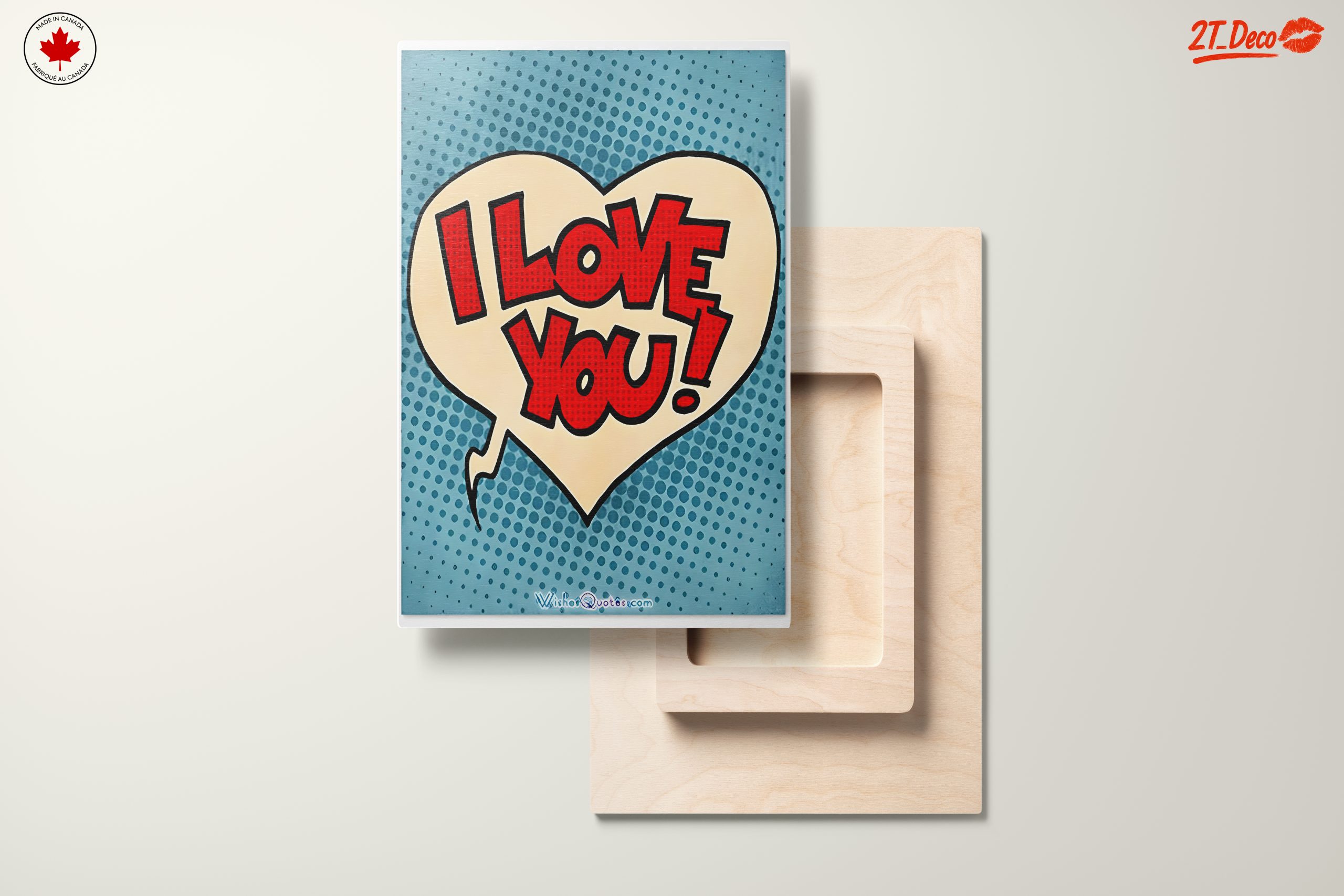 I Love You Pop Art Design - Image 11