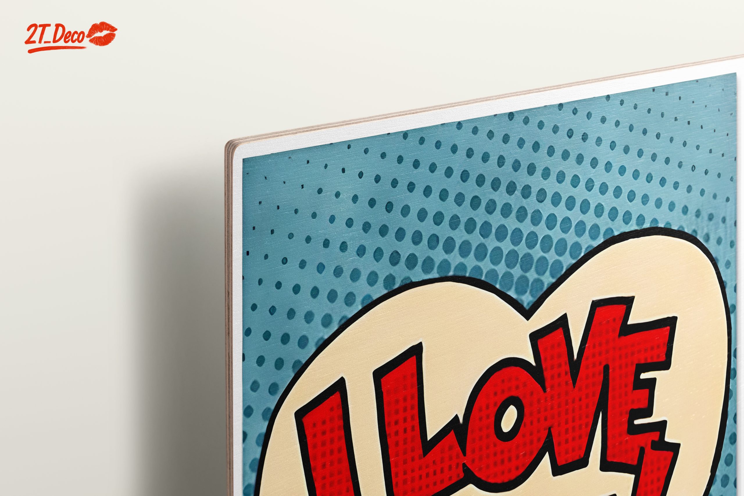 I Love You Pop Art Design - Image 15
