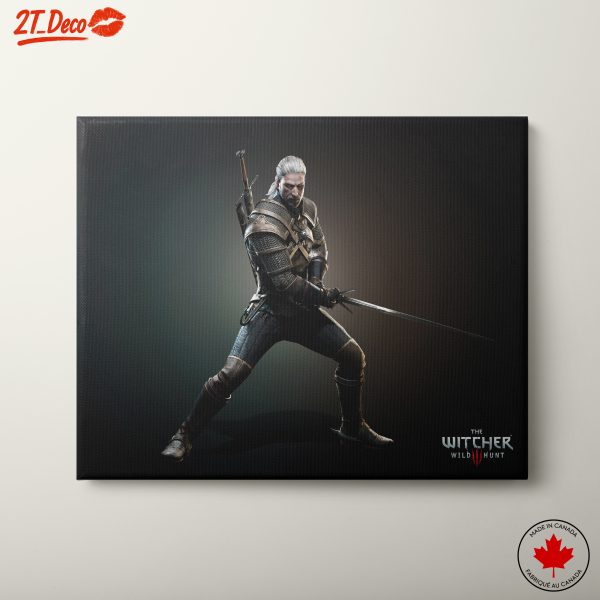 Geralt of Rivia Sword Fighting Art