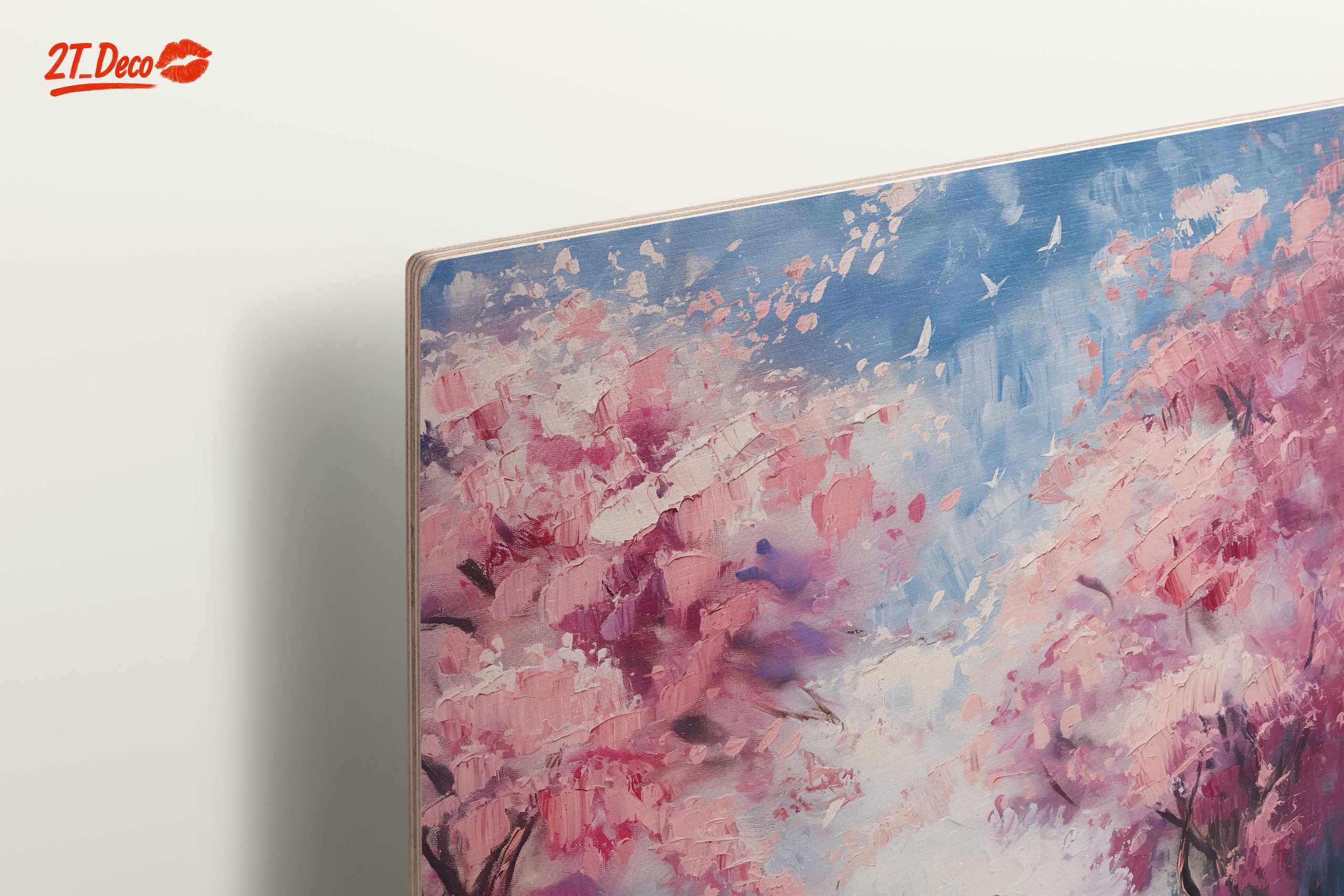 Dreamy Abstract Landscape with Cherry Blossoms - Image 15