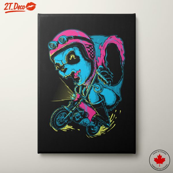 Vibrant Playful Animal Art
