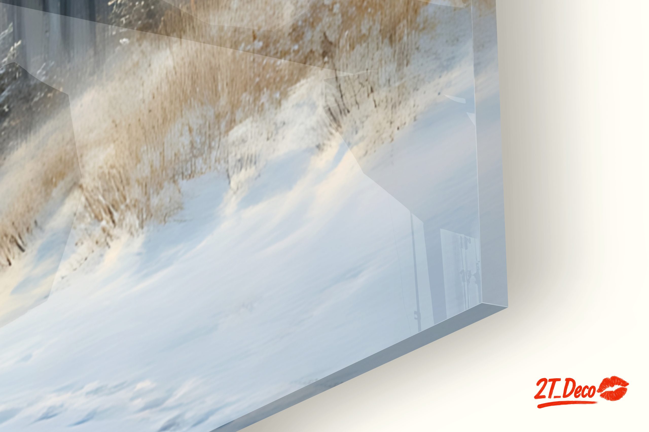 Serene Snowy Landscape with Trees 3 - Image 9