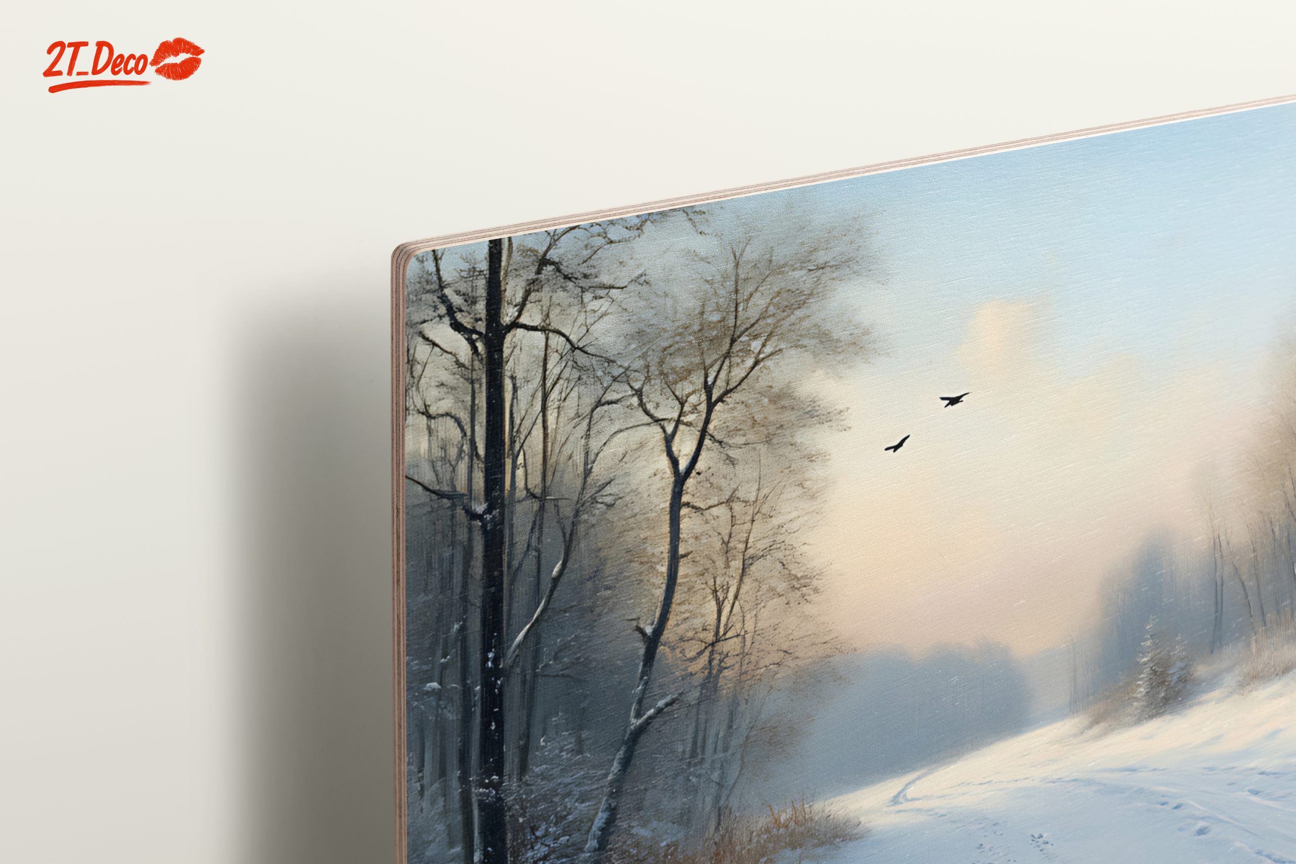 Serene Snowy Landscape with Trees 3 - Image 15
