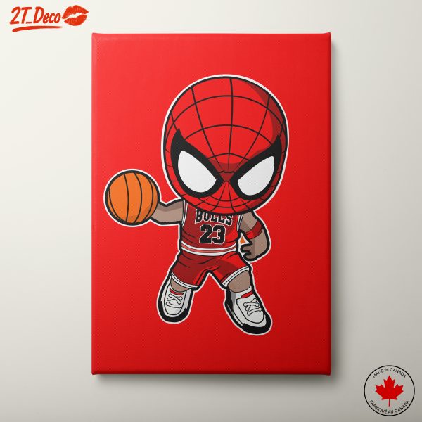 Playful Cartoon Character with Basketball