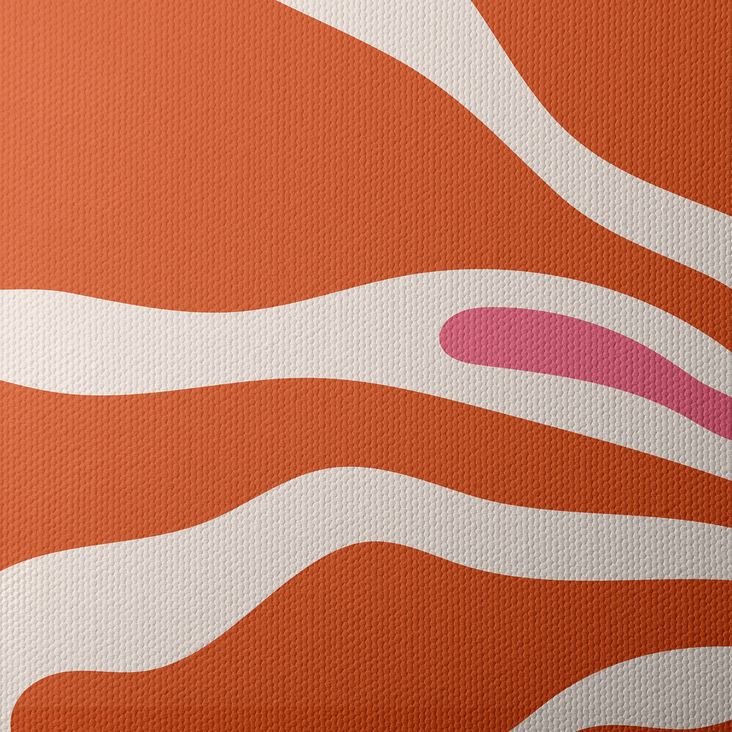 Organic Abstract Shapes in Warm Tones - Image 4