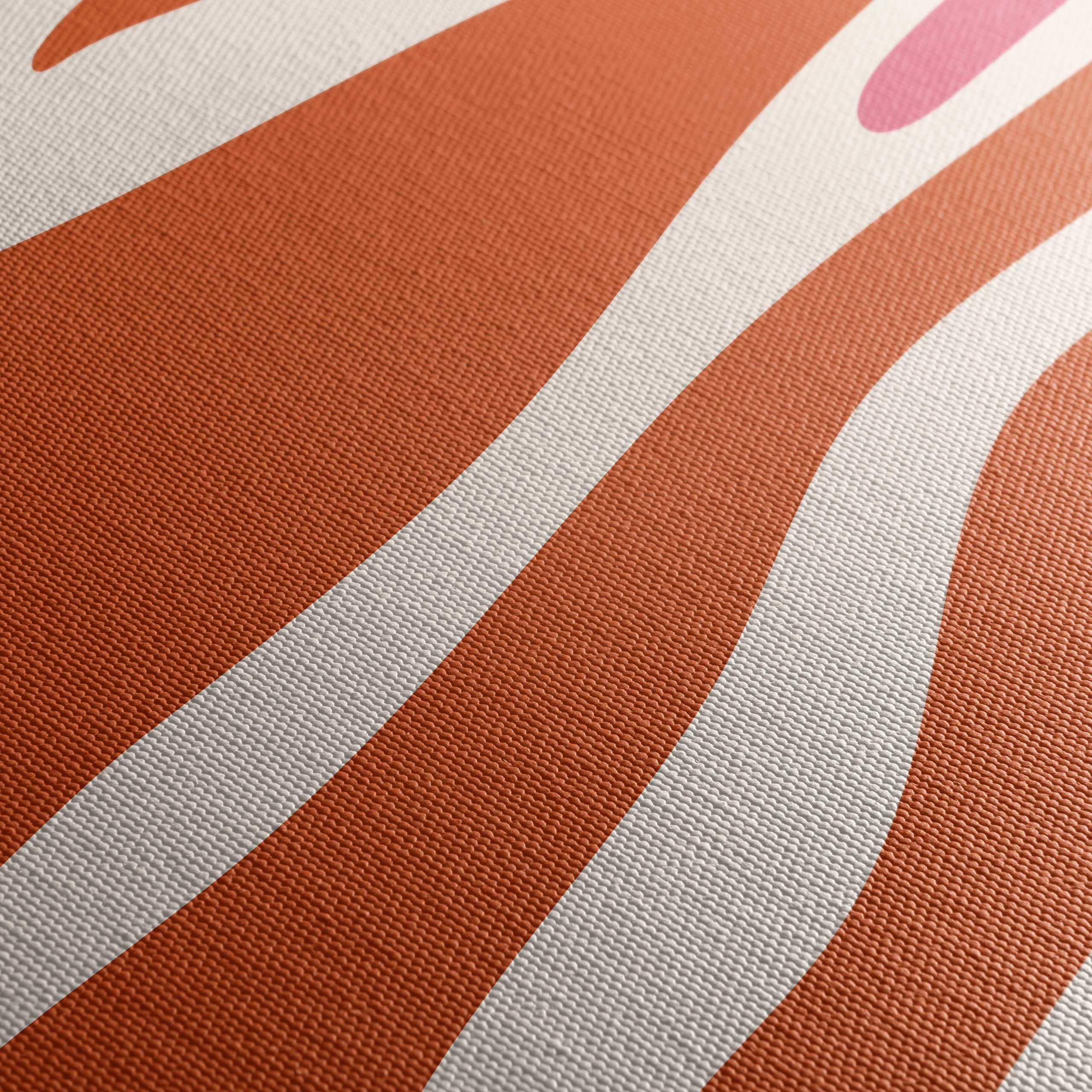 Organic Abstract Shapes in Warm Tones - Image 5