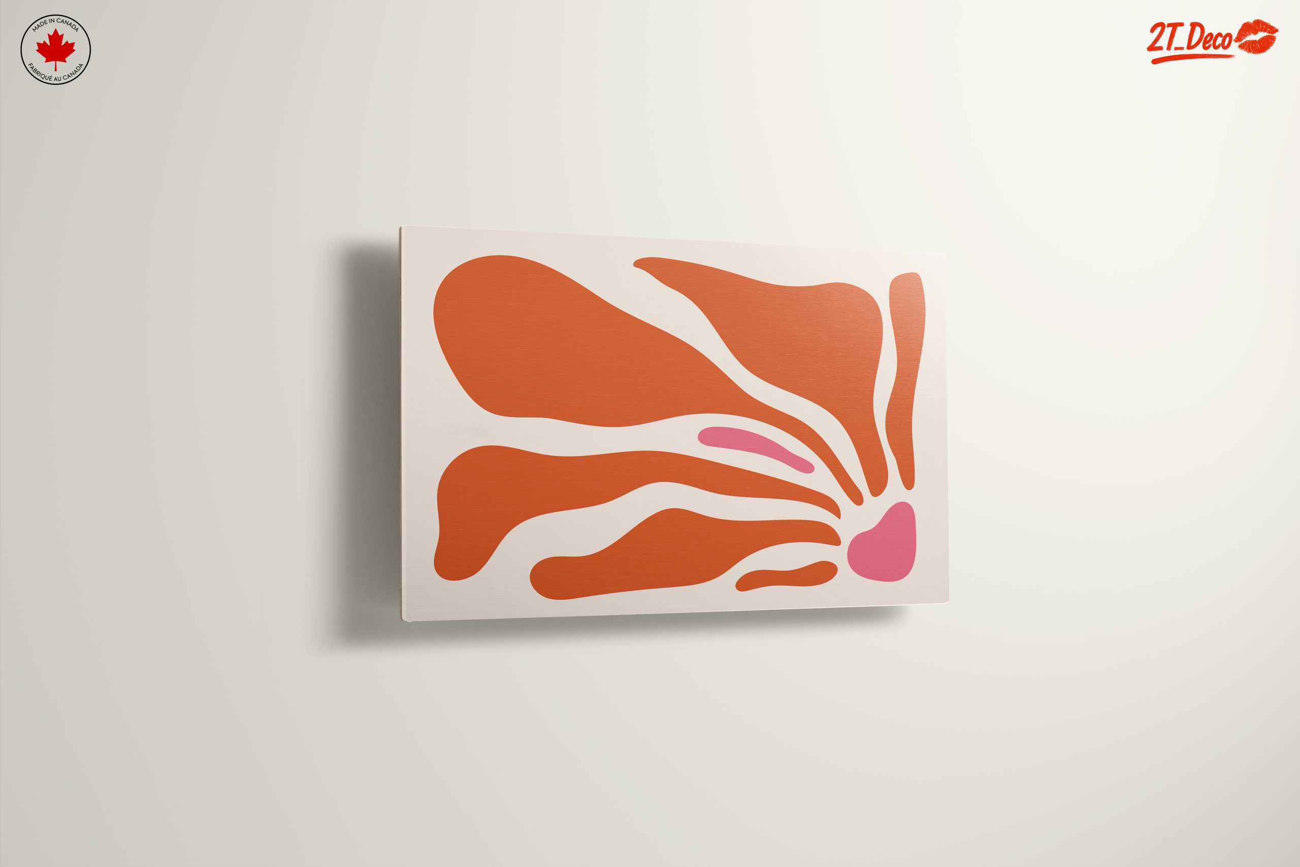 Organic Abstract Shapes in Warm Tones - Image 13