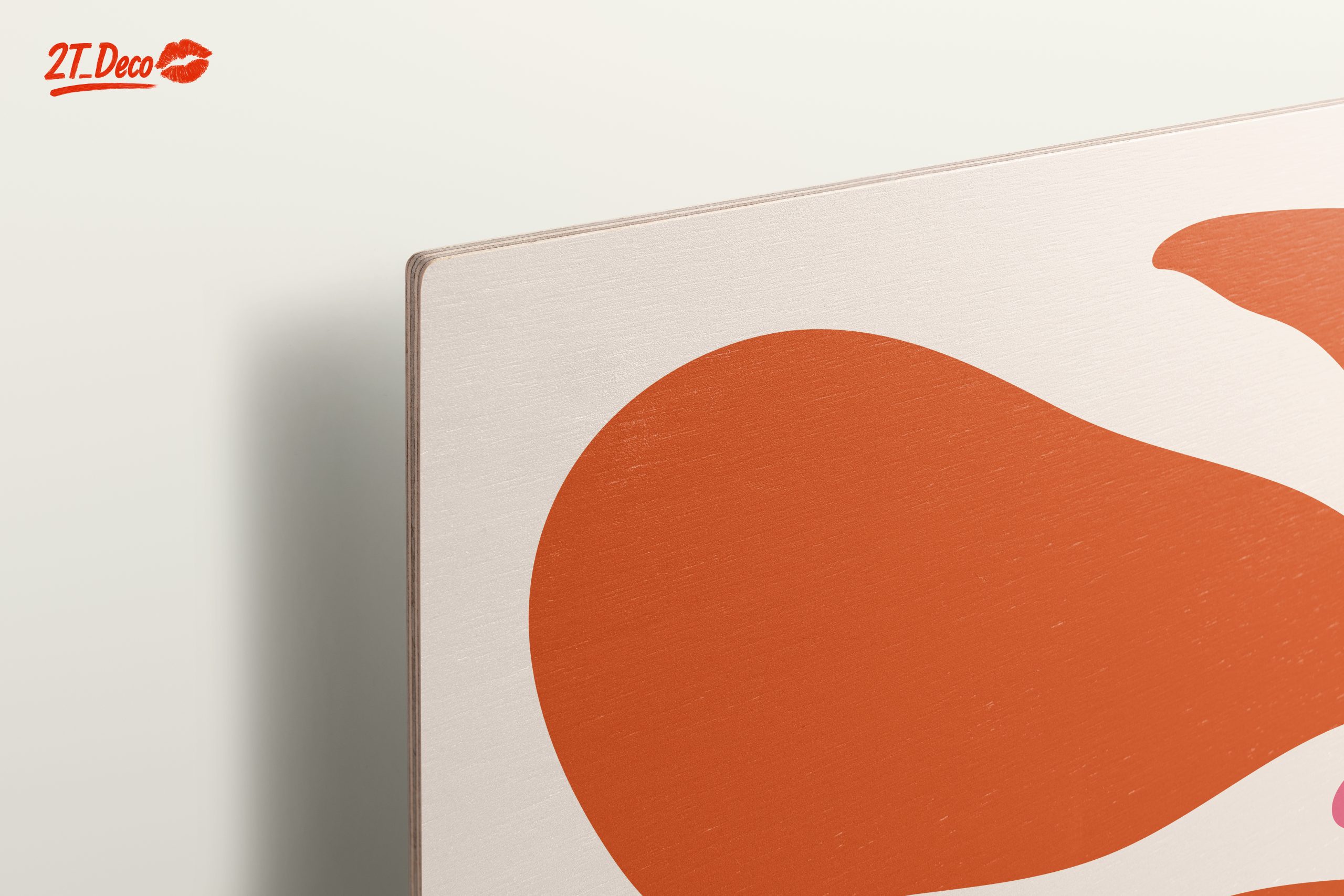 Organic Abstract Shapes in Warm Tones - Image 15