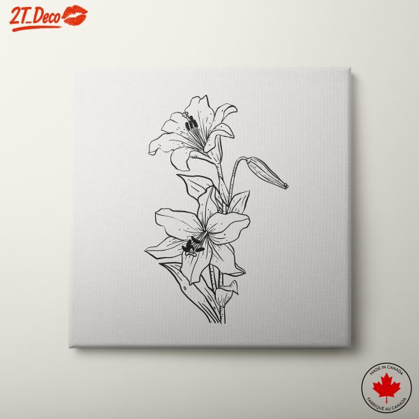 Stylized Floral Botanical Art 6