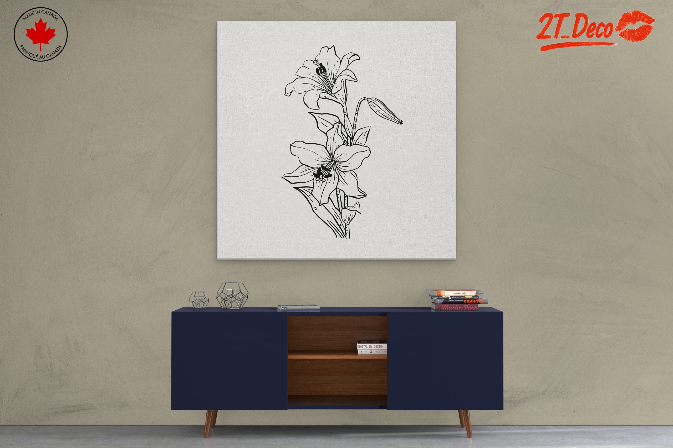 Stylized Floral Botanical Art 6 - Image 3