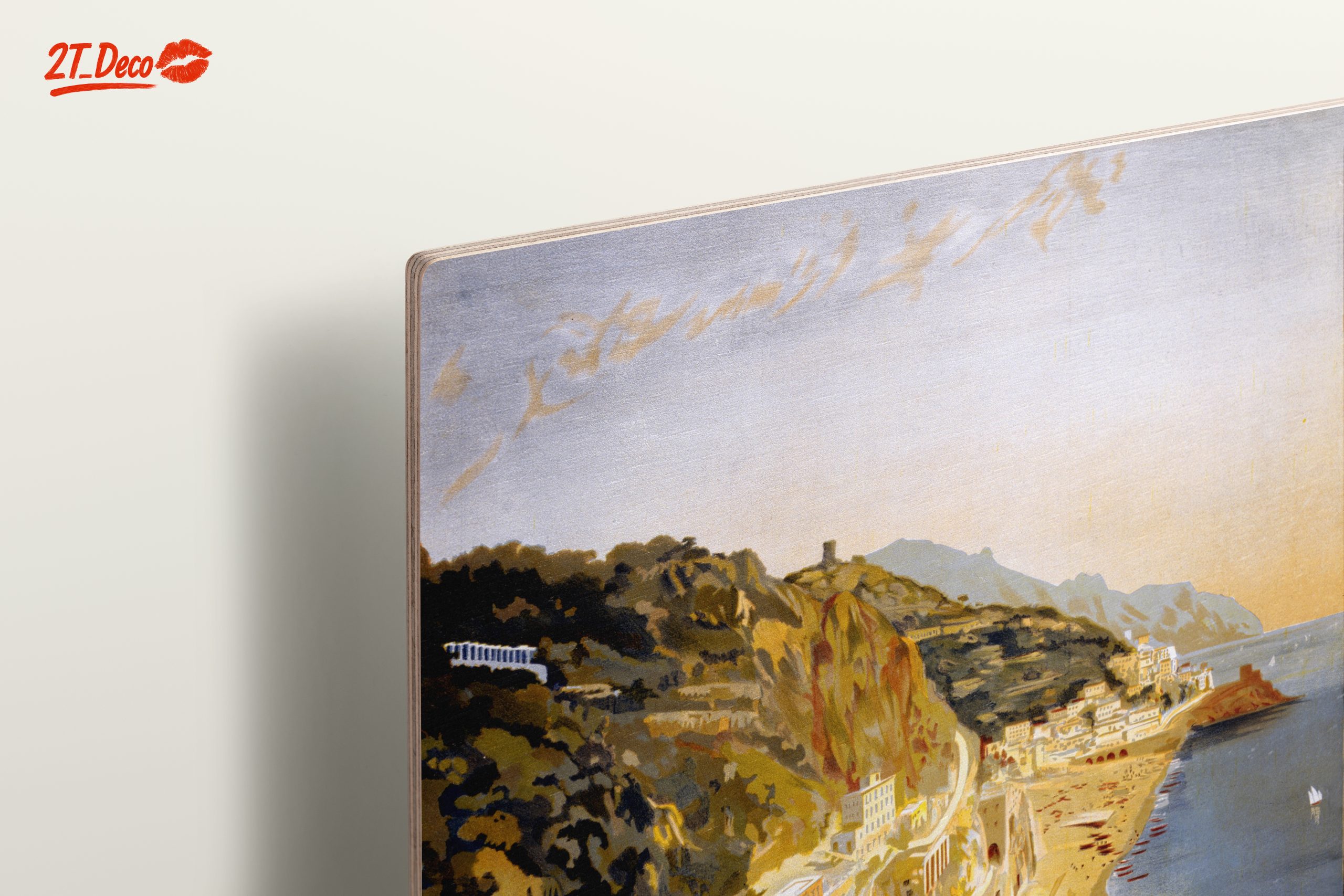 Scenic Amalfi Coastal View Art - Image 15