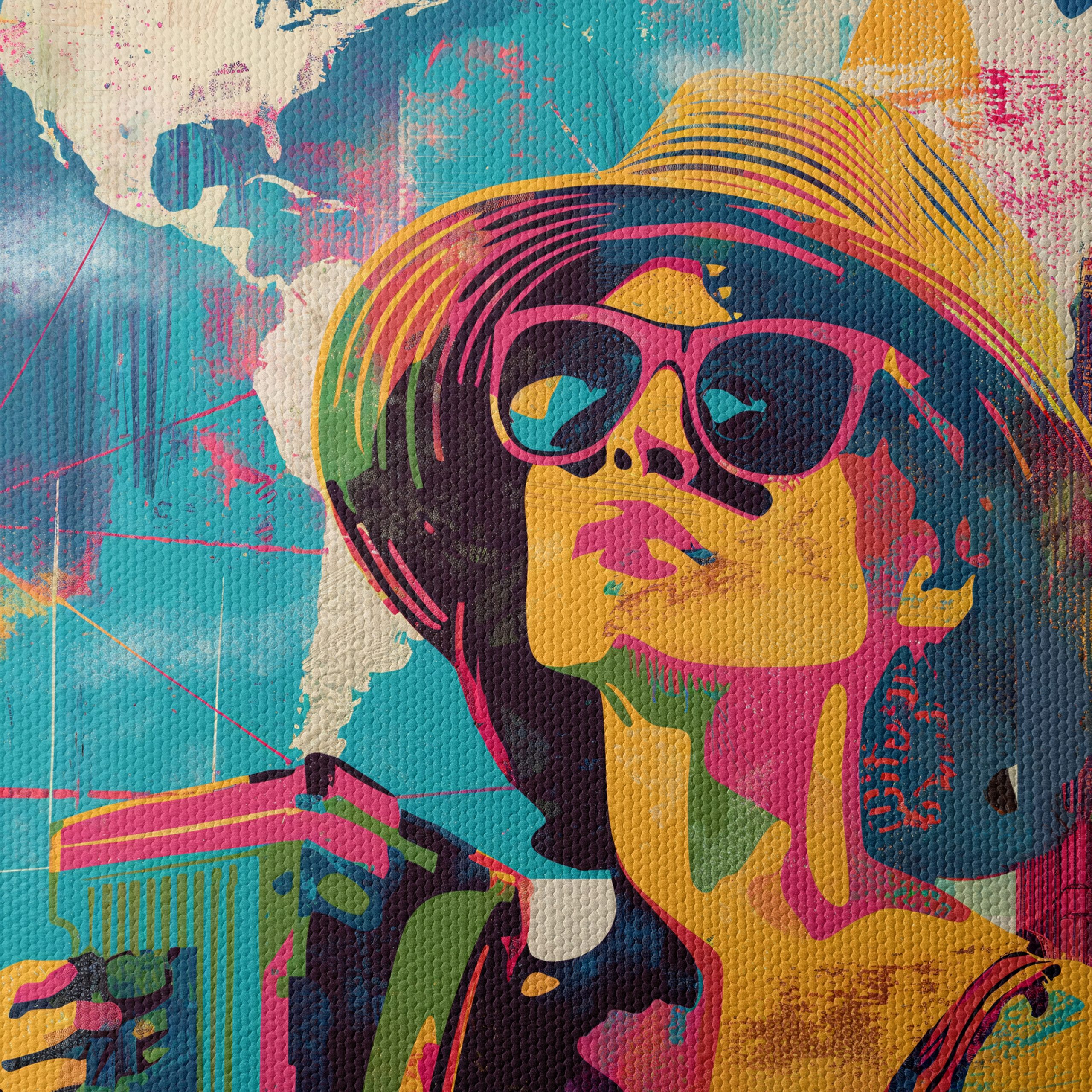 Vibrant Aesthetic Travel Poster - Image 4