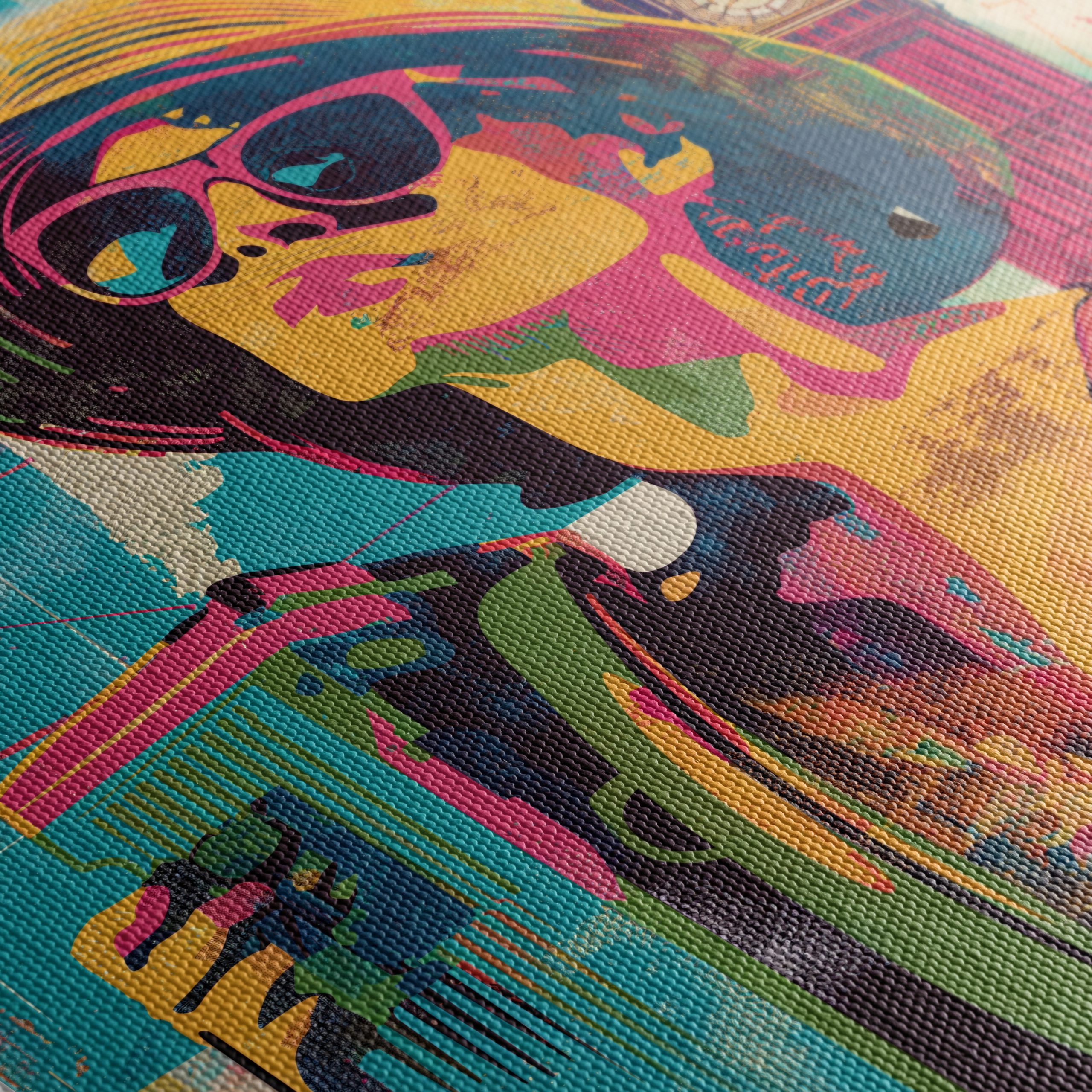 Vibrant Aesthetic Travel Poster - Image 5