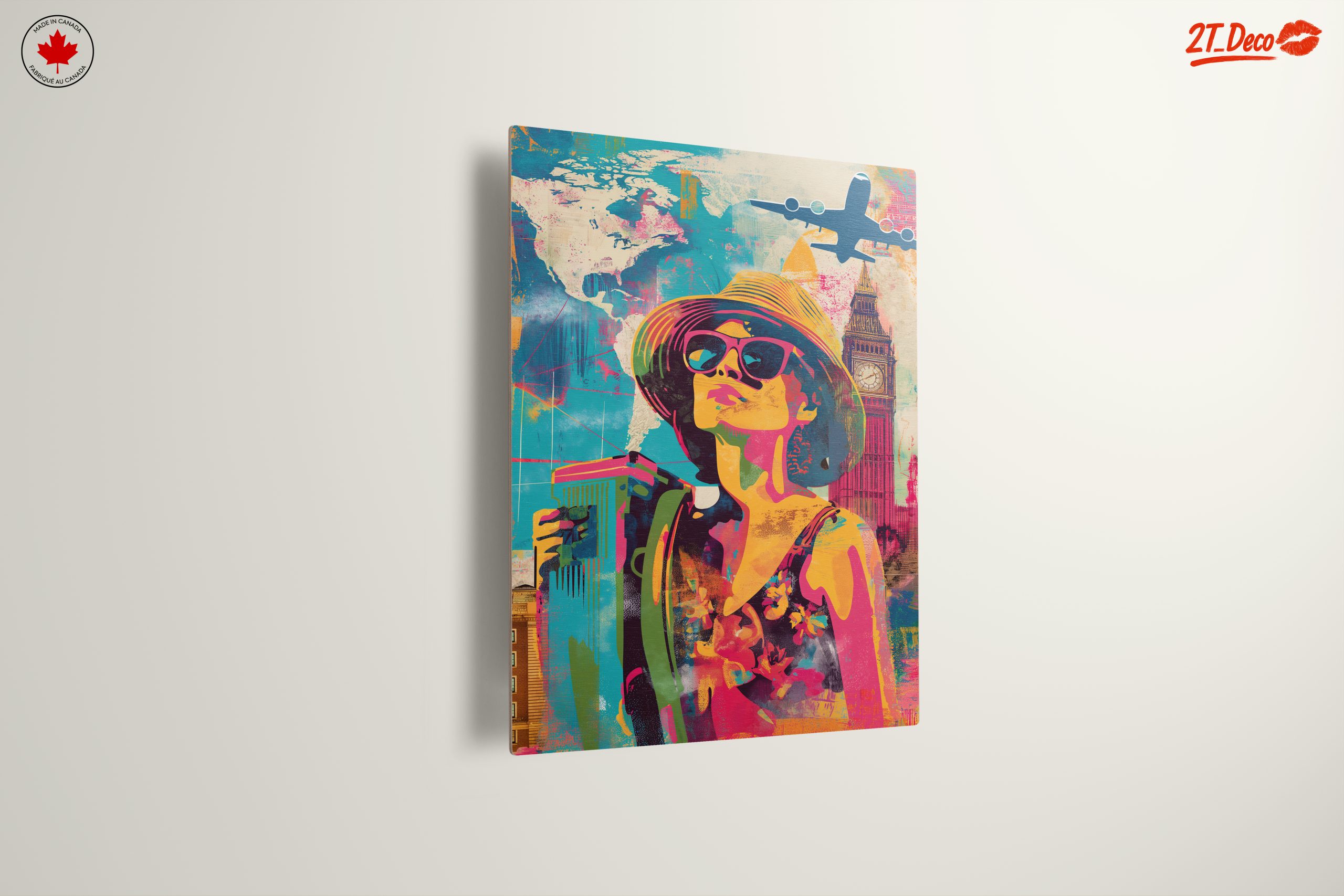 Vibrant Aesthetic Travel Poster - Image 13