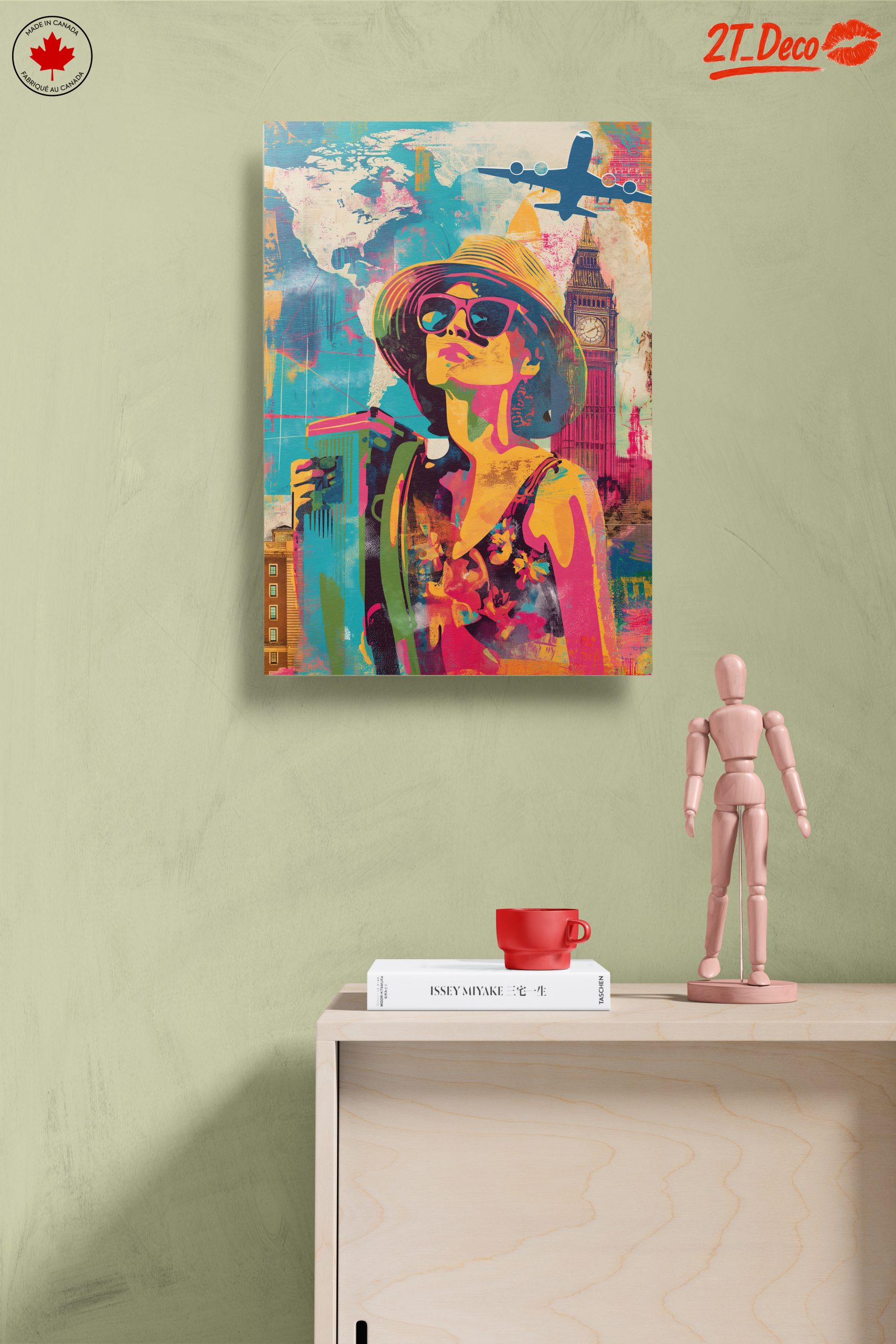 Vibrant Aesthetic Travel Poster - Image 14
